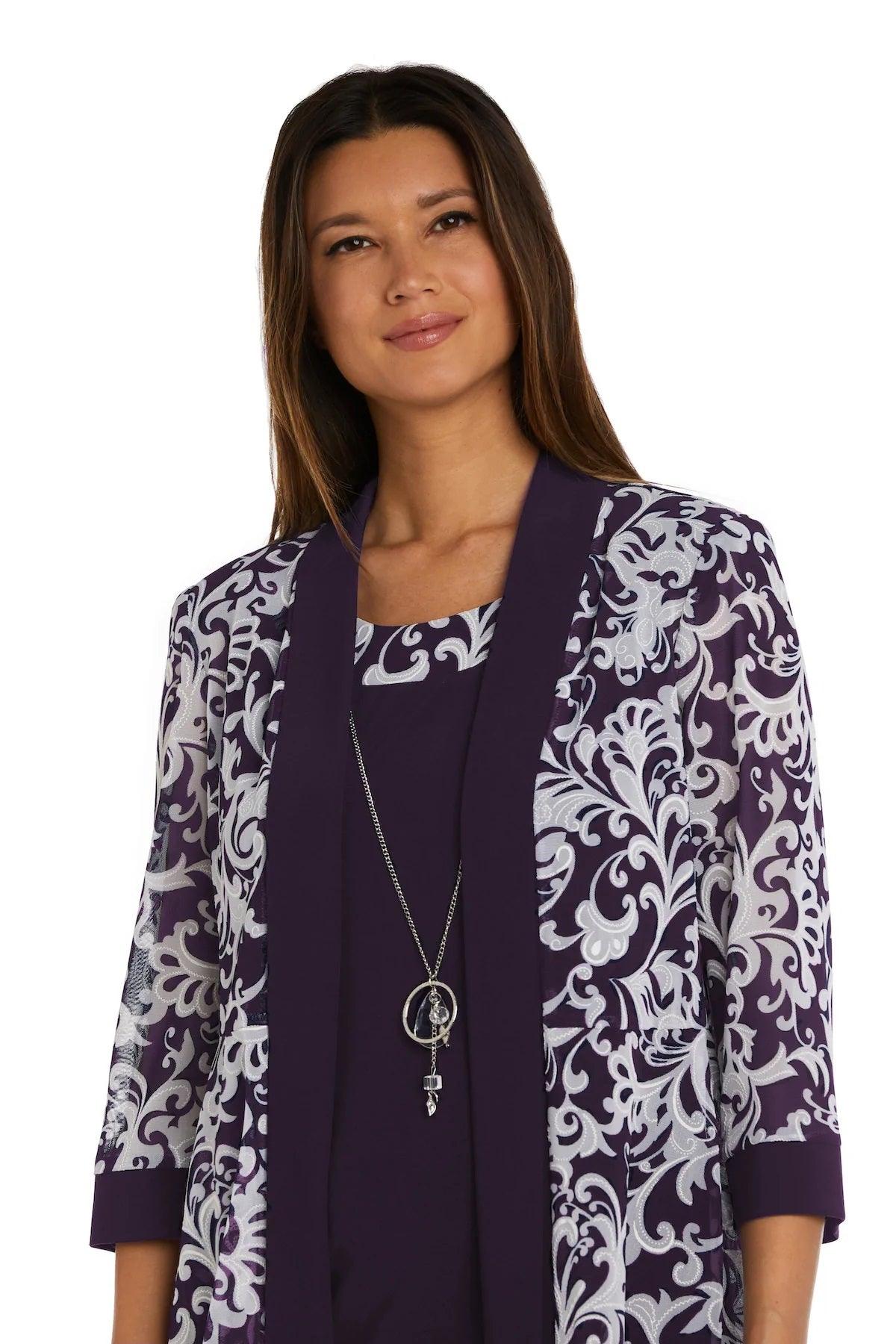 R&M Richards 3293 Short Mother Of The Bride Dress