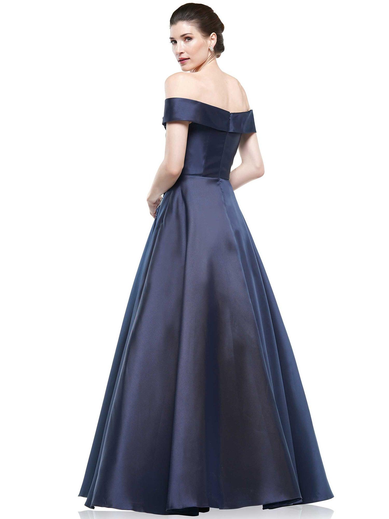 Marsoni Long Off Shoulder Ball Gown 1008