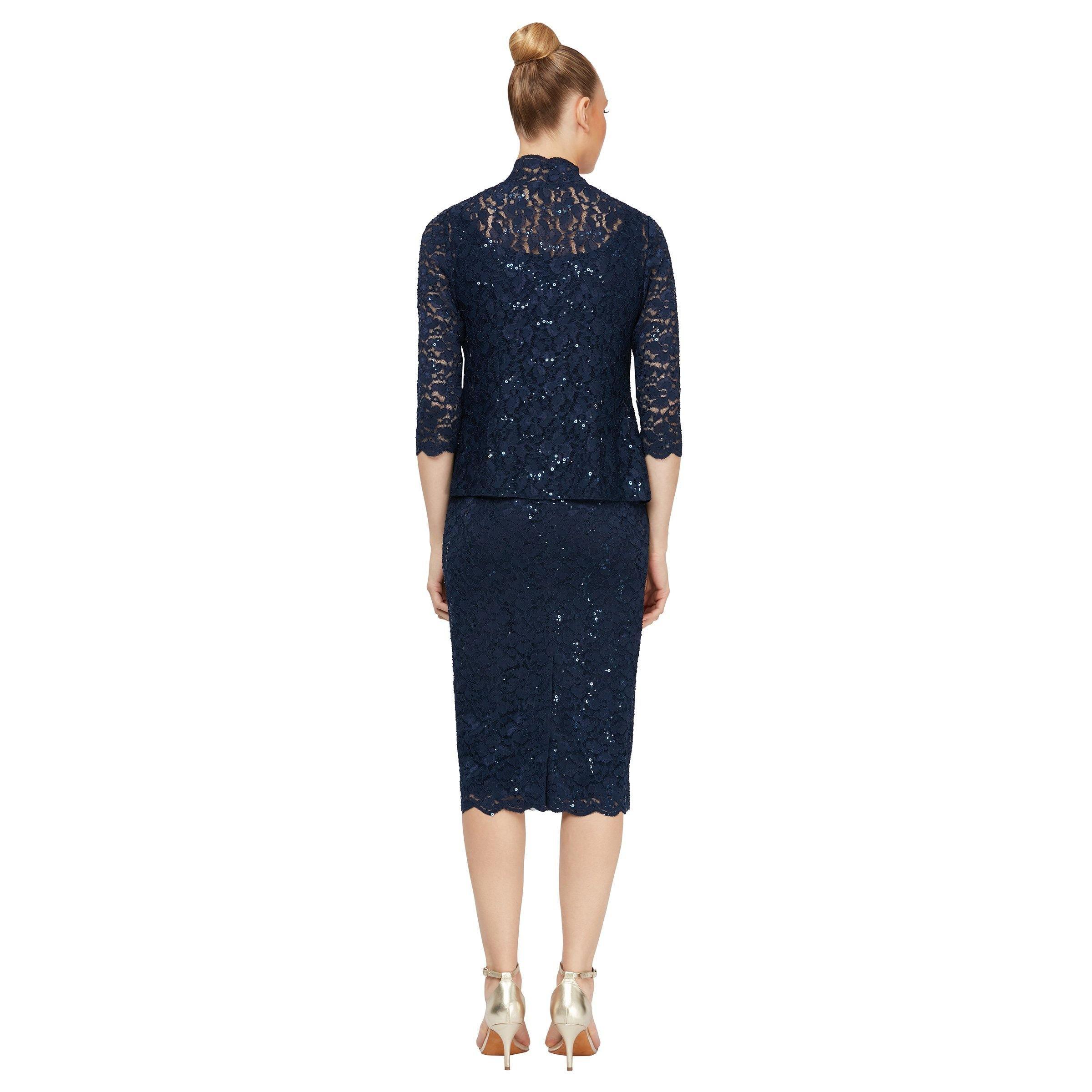 SL Fashions 9113104 Tea Length Mother of Bride Dress Sale