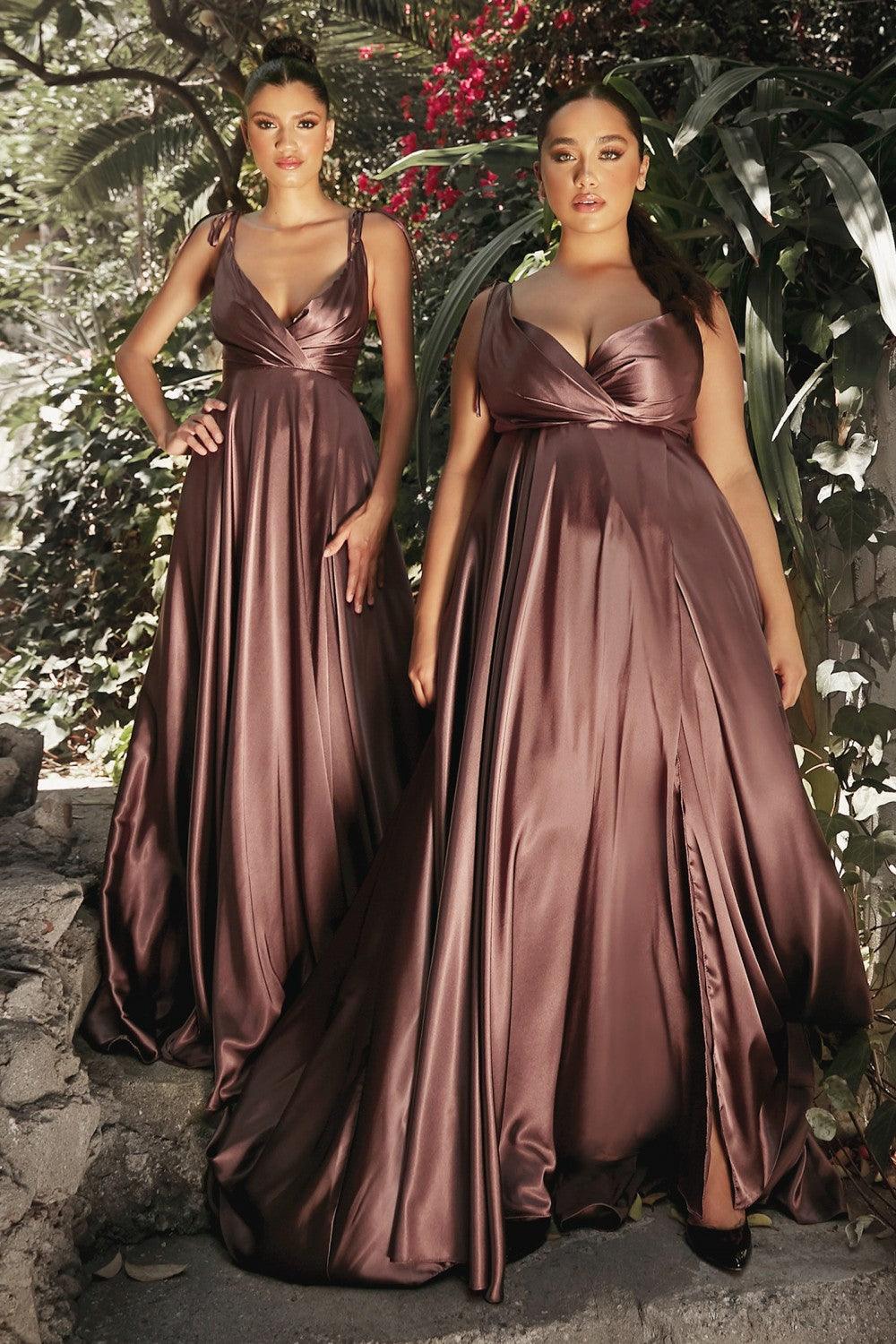 Cinderella Divine BD105 Long Flowy A-Line Evening Gown Sale