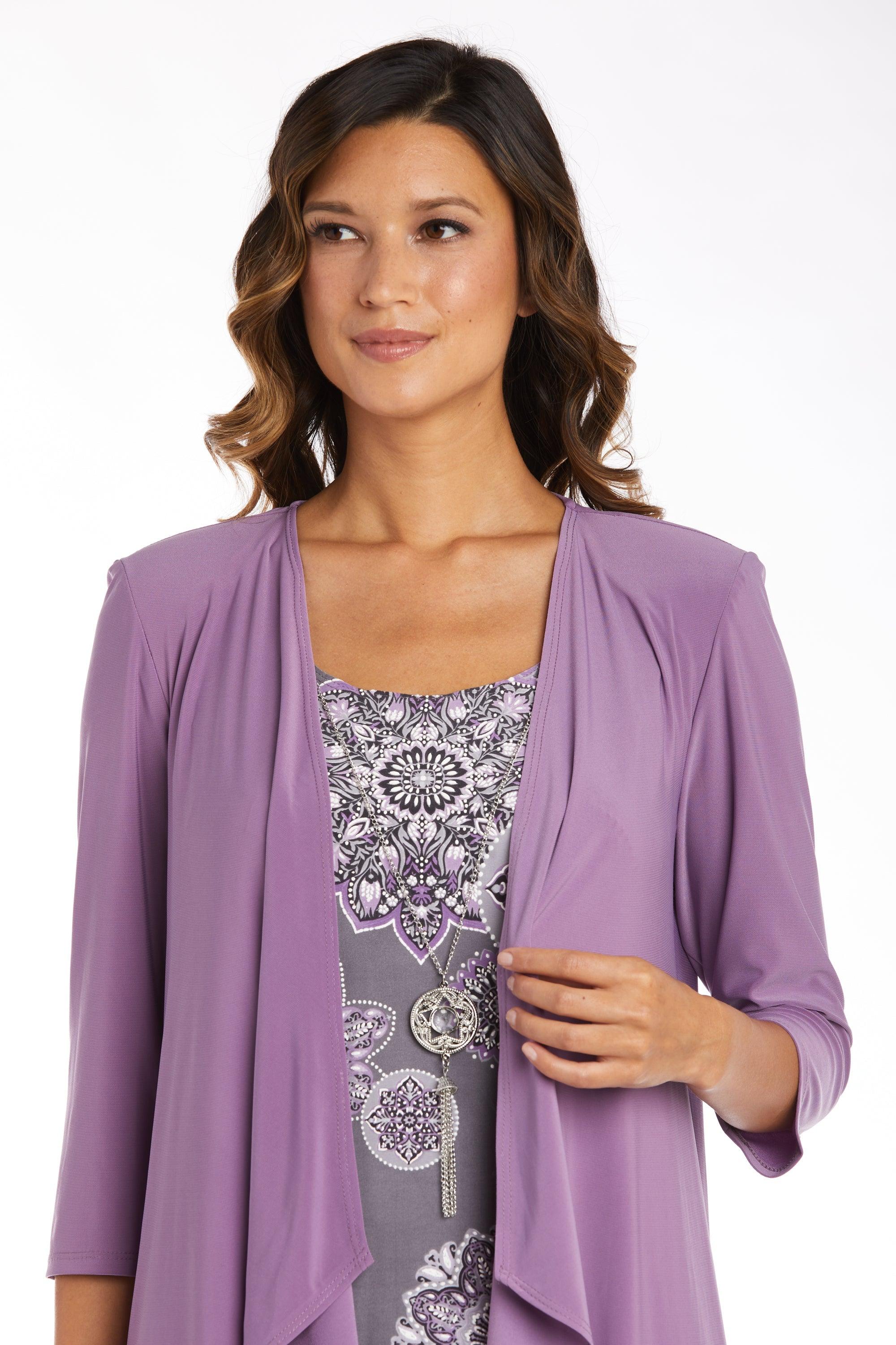 R&M Richards 9257 Short Two Piece Jacket Dress