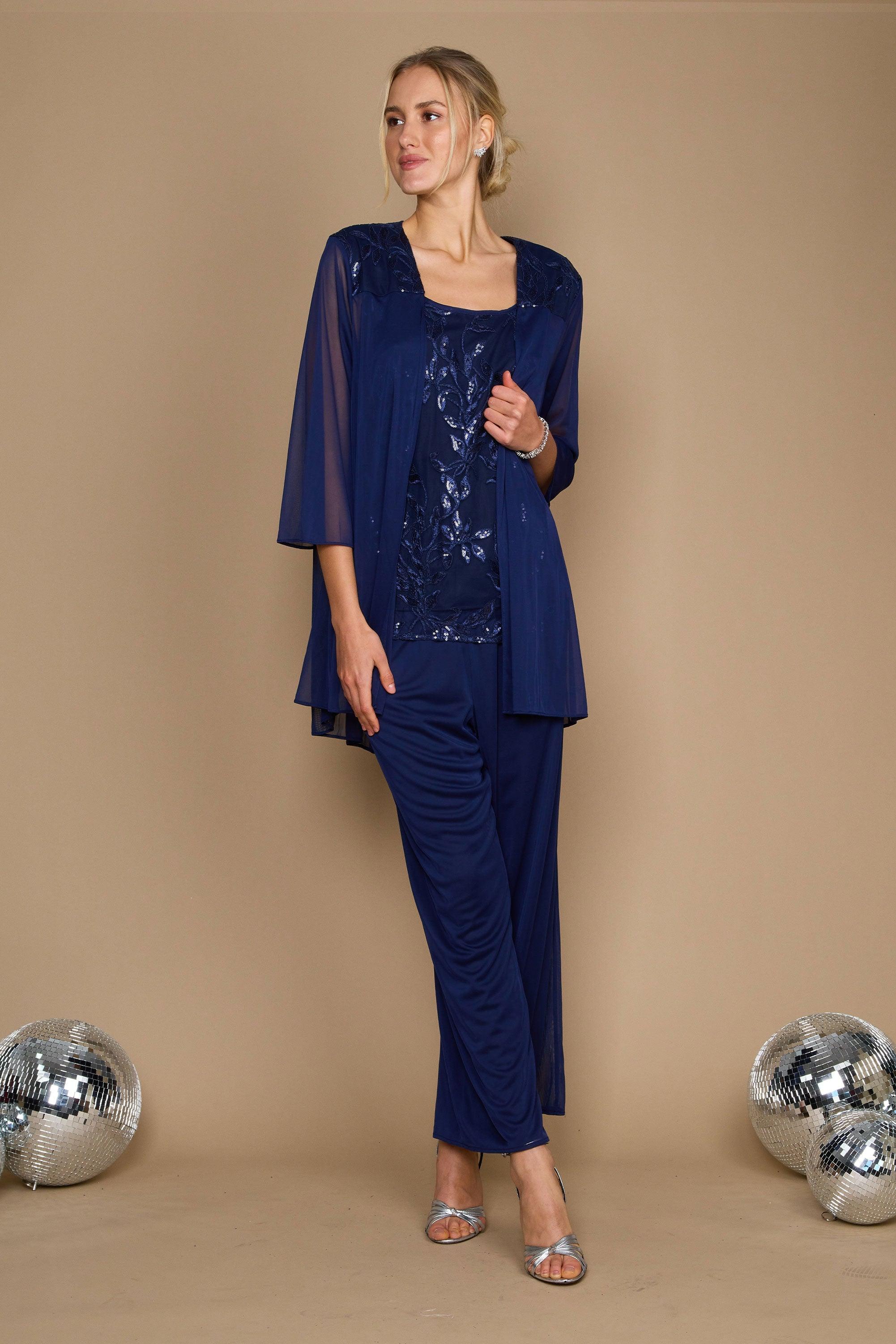 R&M Richards RM42734W Three Piece Formal Pansuit