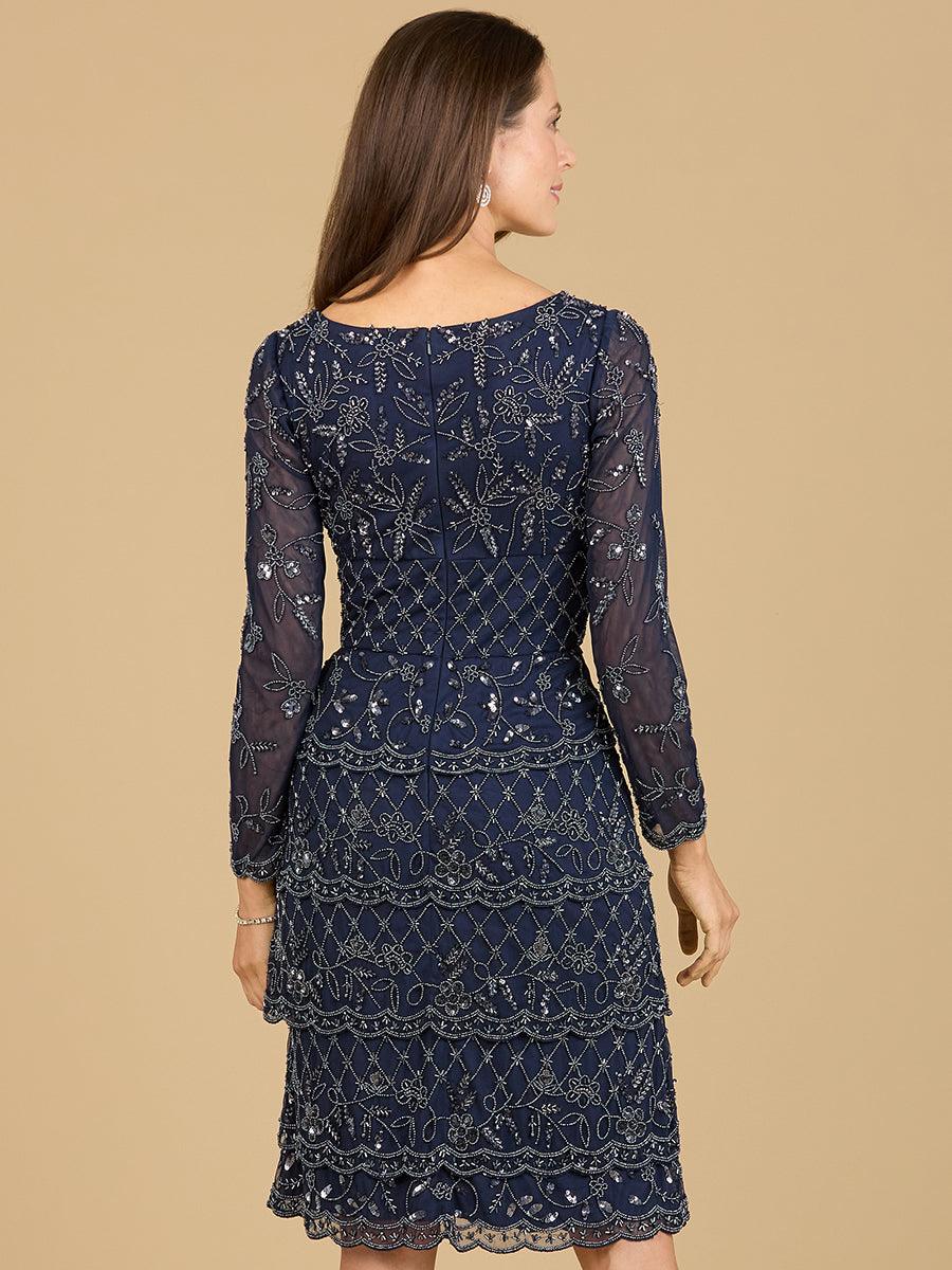 Lara Dresses 29223 Long Sleeve Cocktail Dress
