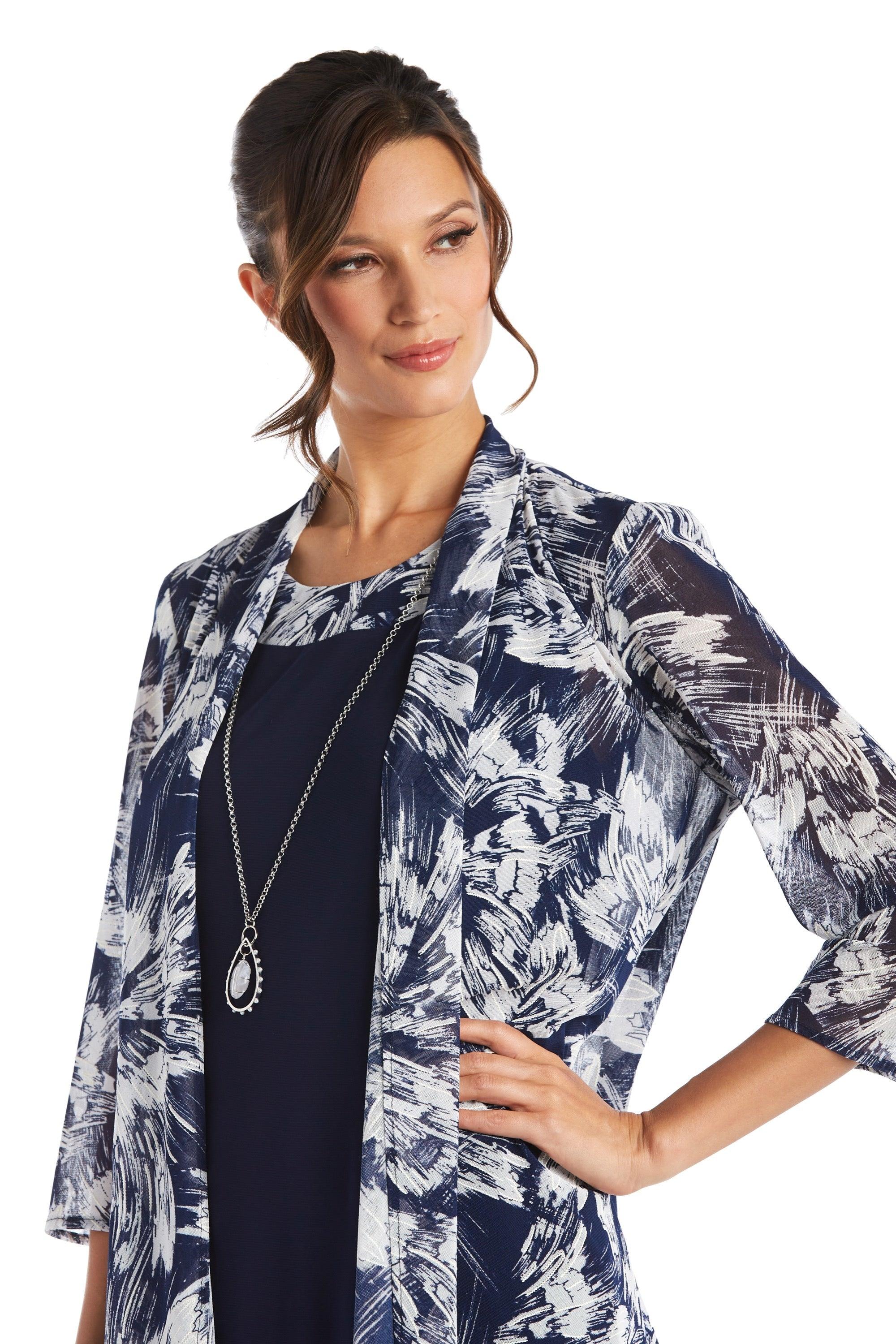 R&M Richards 7117 Short Mother Of The Bride Dress