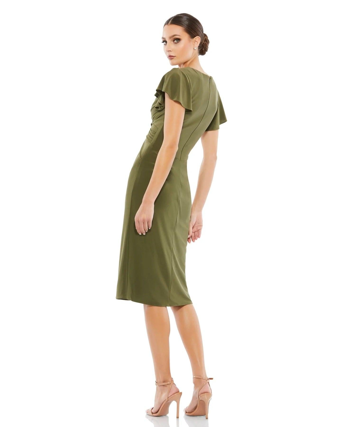 Mac Duggal 12486 Short Mother of the Bride Dress