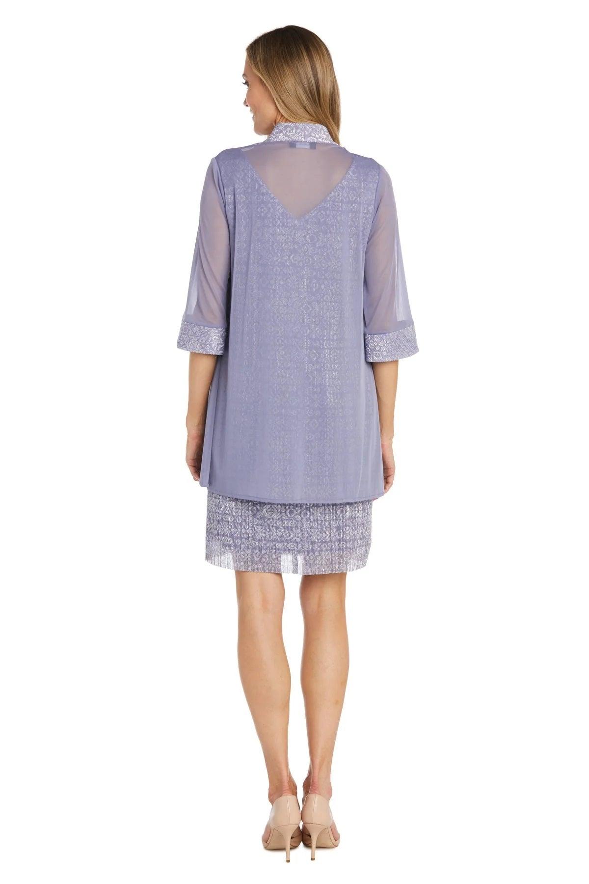 R&M Richards 9256P Short Two Piece Petite Jacket Dress