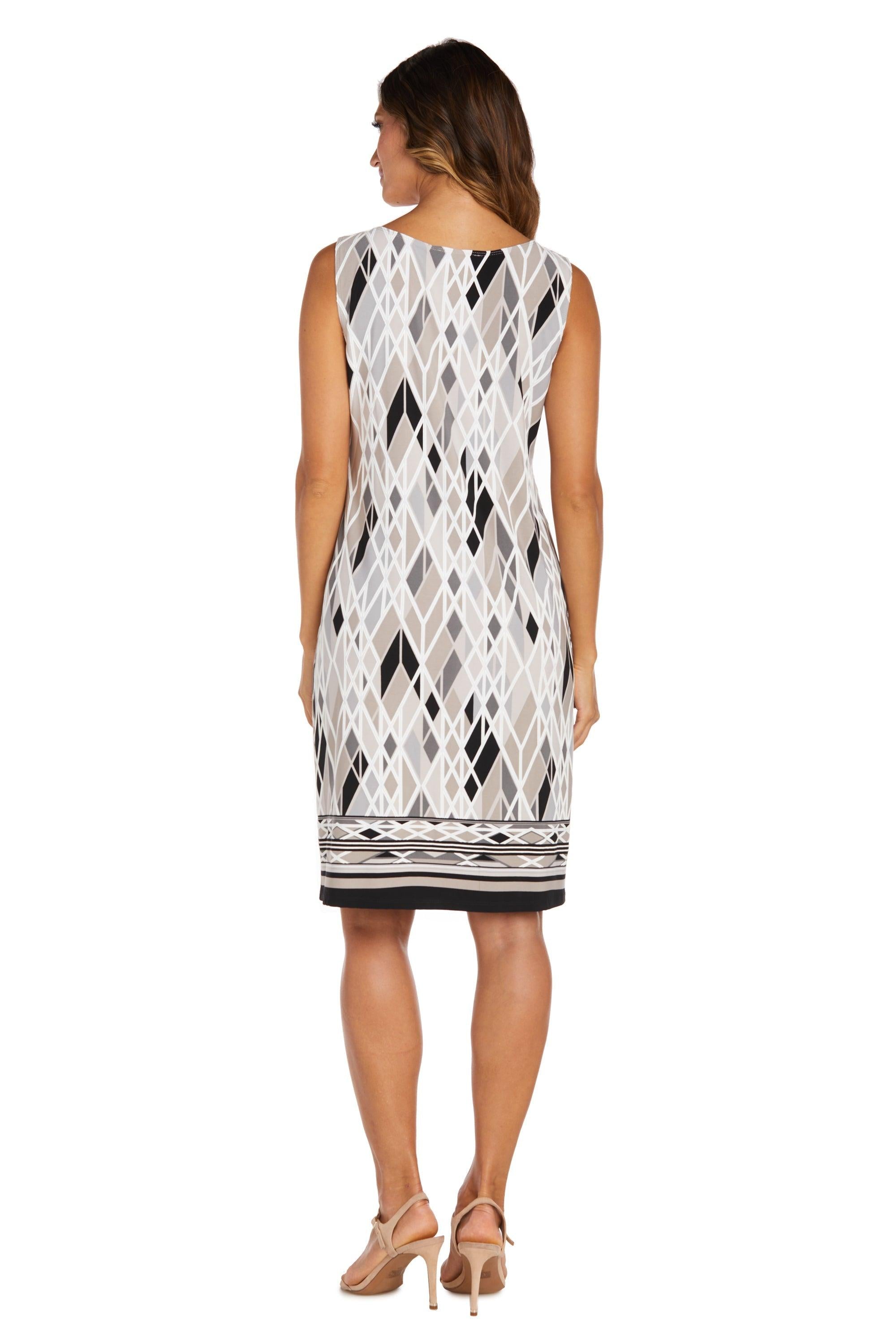 R&M Richards 7987 Short Mother Of The Bride Dress