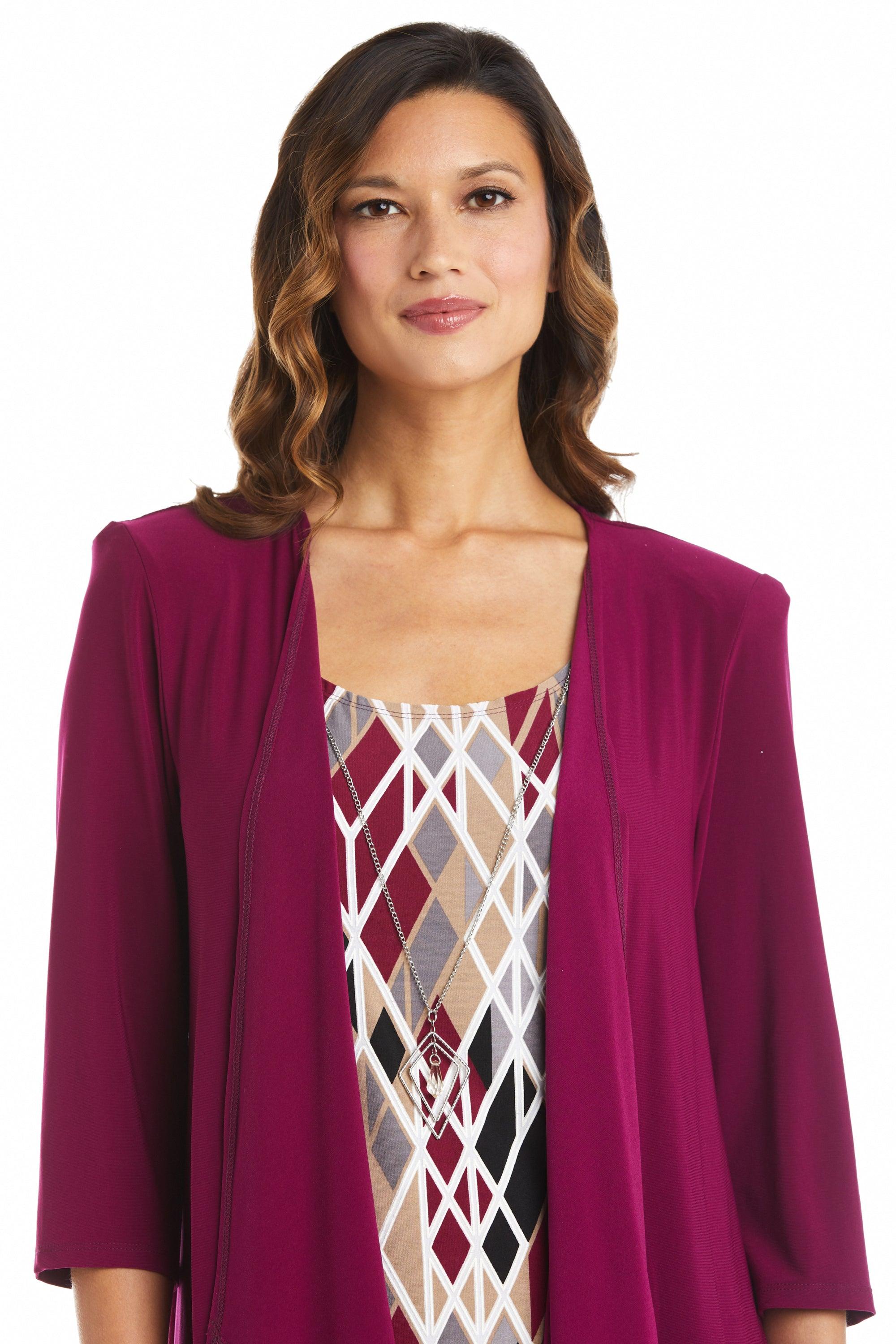 R&M Richards 7987 Short Mother Of The Bride Dress