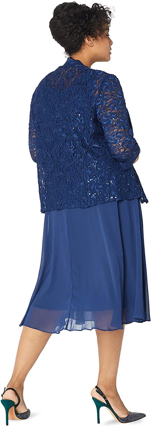 Alex Evenings AE8412213 Short Mother of the Bride Dress