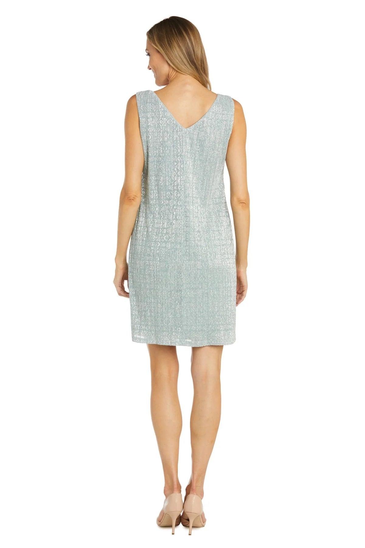 R&M Richards 9256 Short Two Piece Set Jacket Cocktail Dress