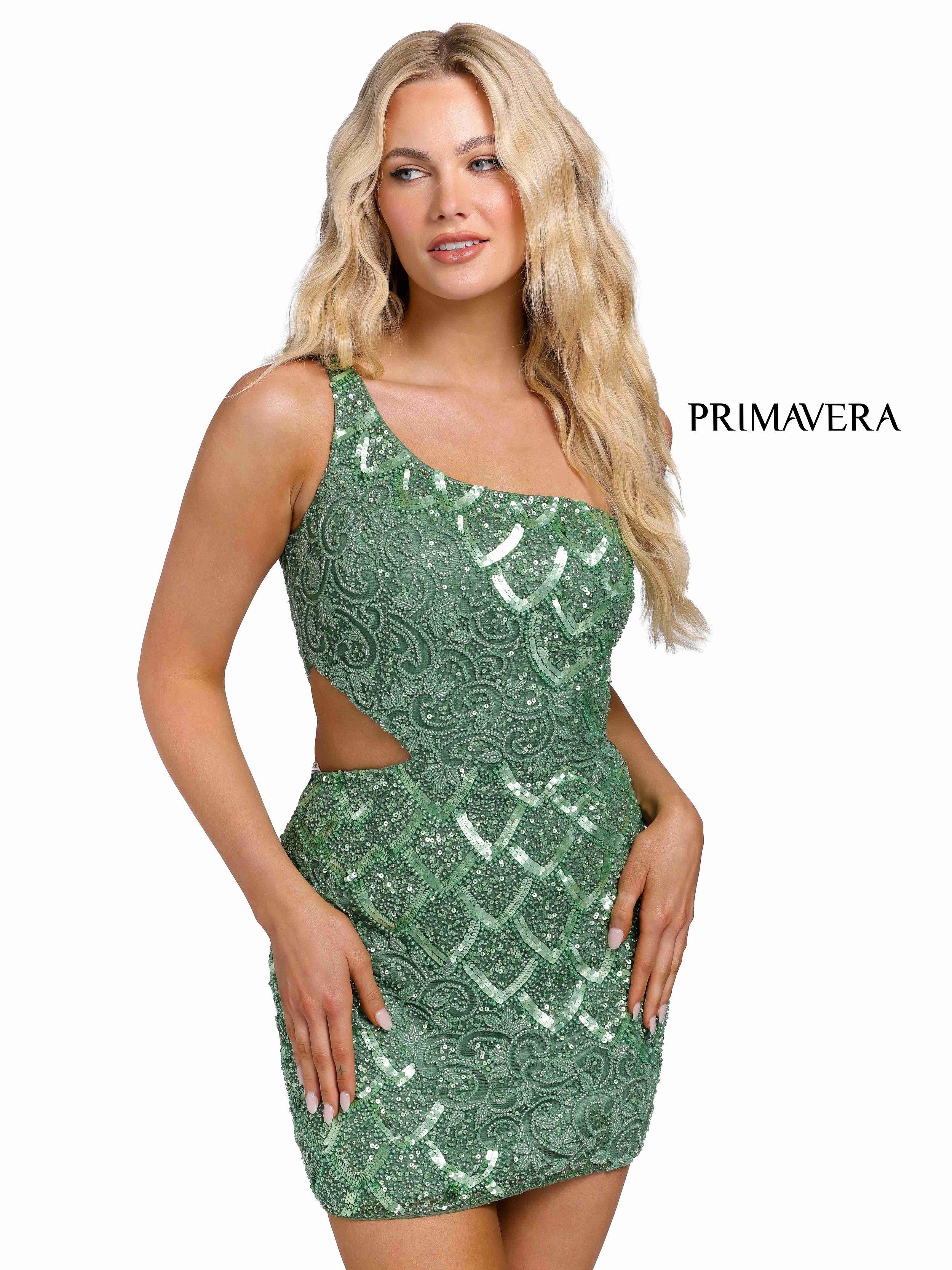 Primavera Couture Short Fitted Dress 3504