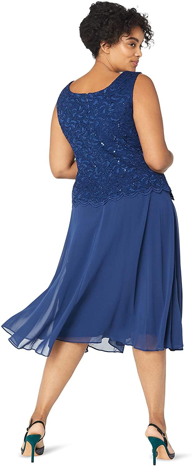 Alex Evenings AE8412213 Short Mother of the Bride Dress