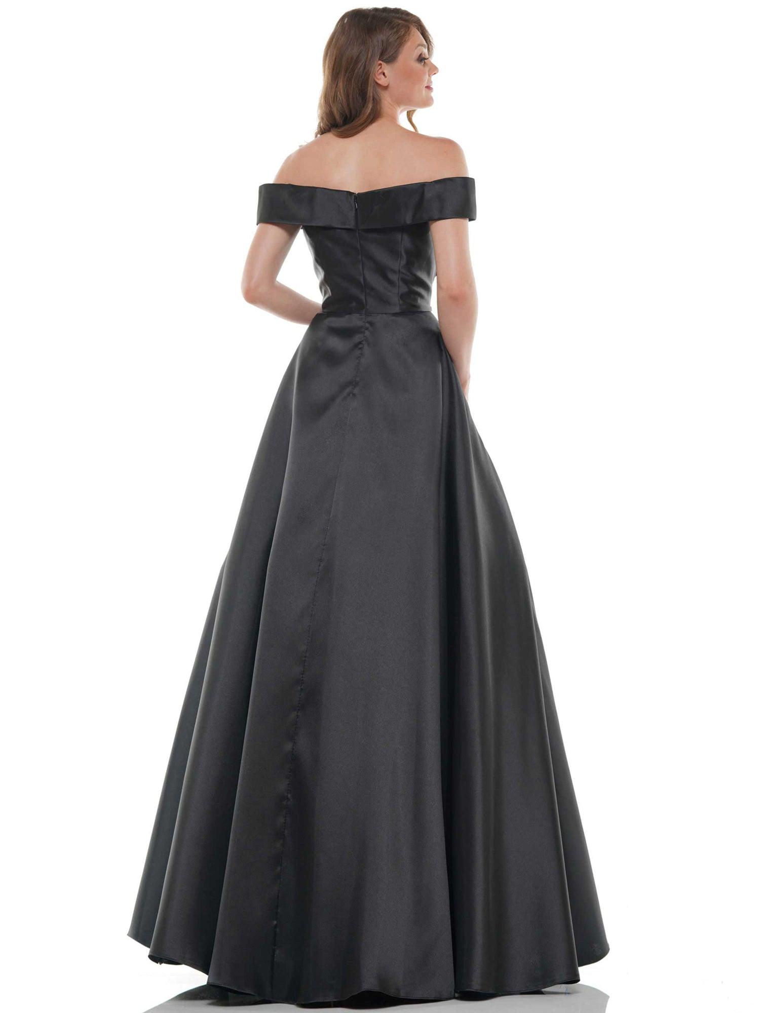 Marsoni Long Off Shoulder Ball Gown 1008