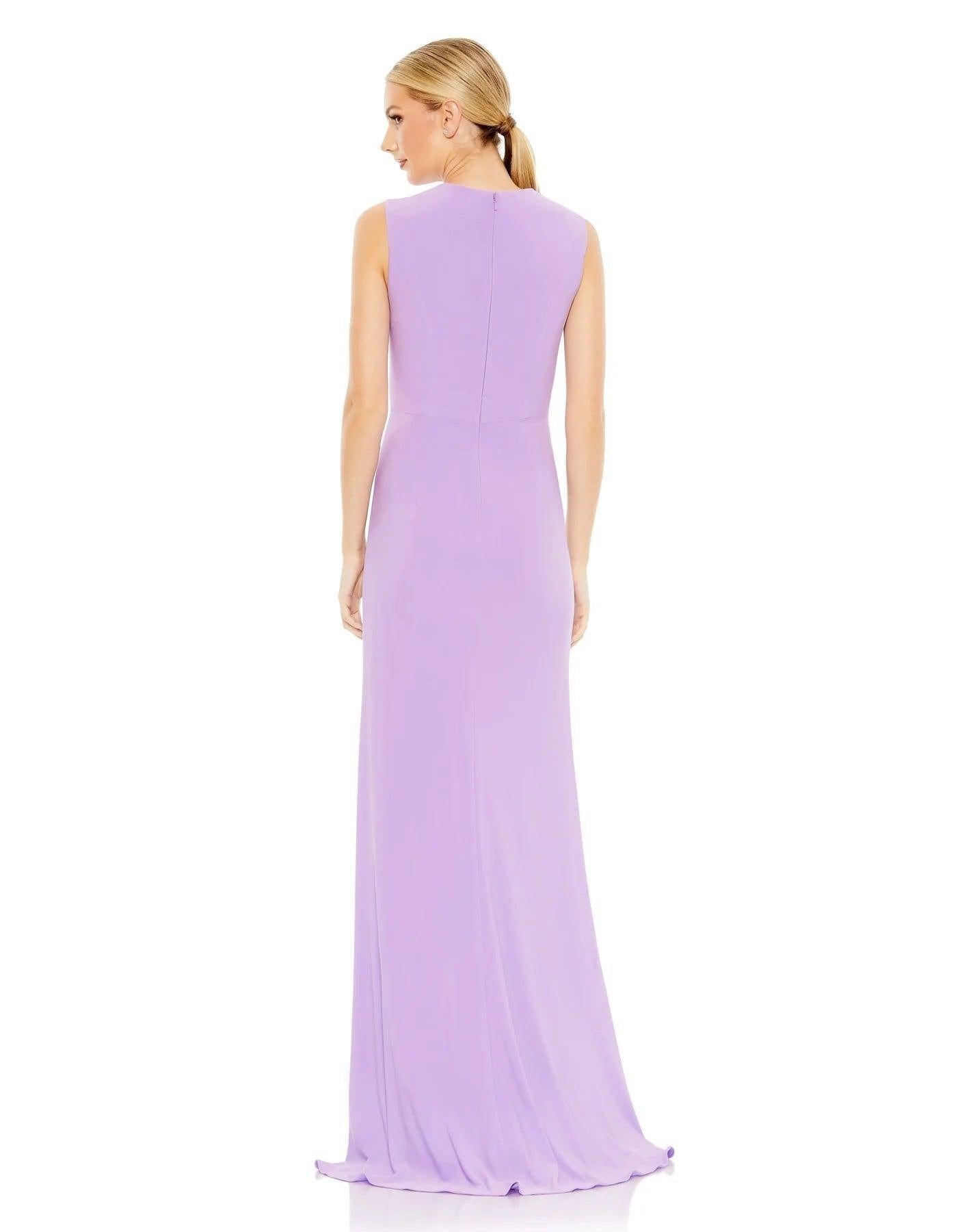 Mac Duggal Long Sleeveless Formal Gown Sale