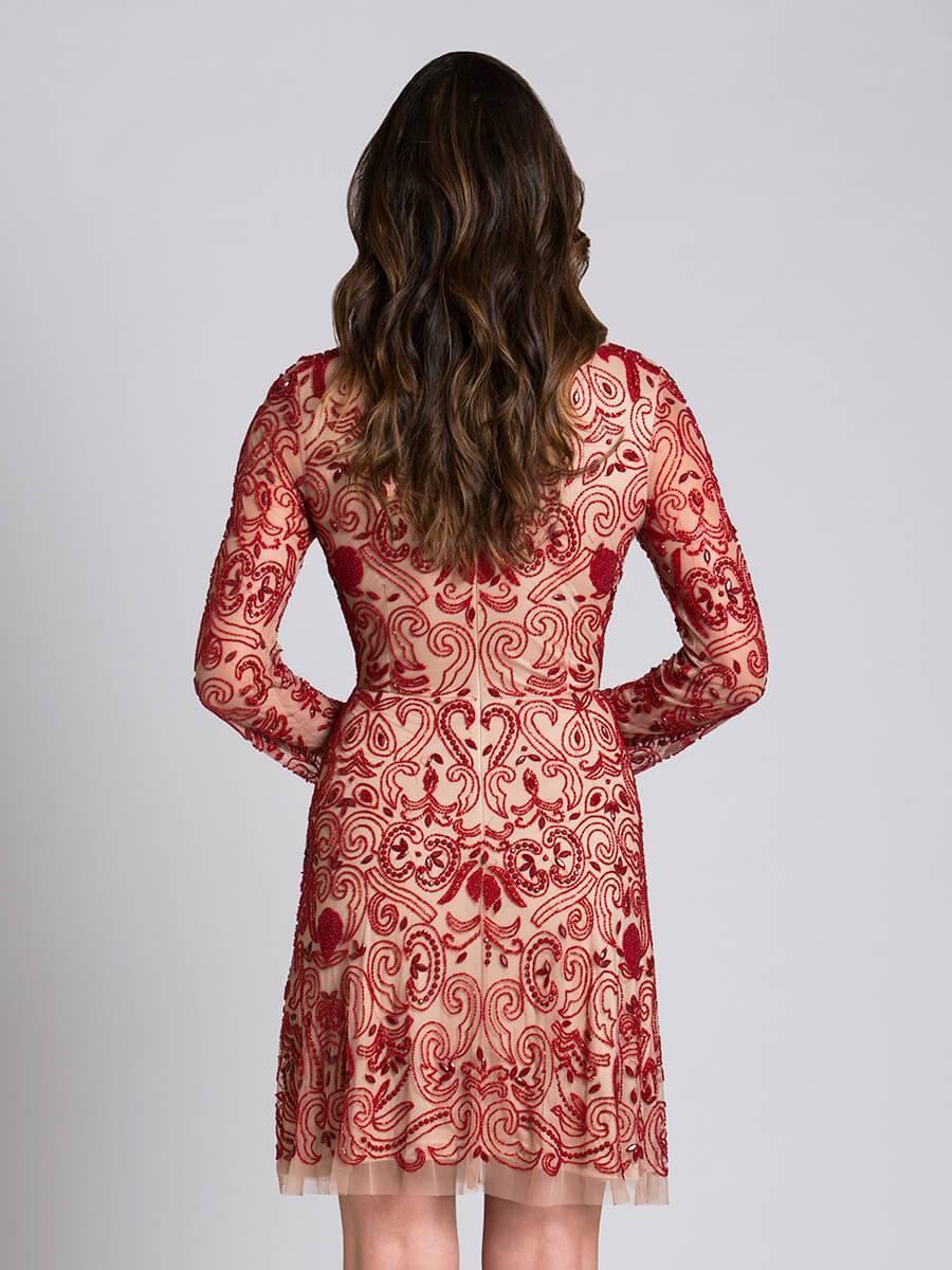 Lara Dresses Long Sleeve Cocktail Dress 33414