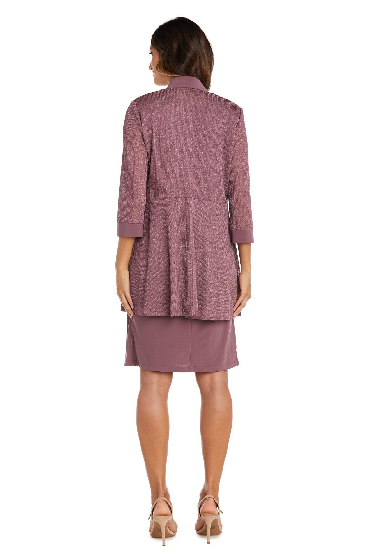 R&M Richards 1873 Short Piece Metallic Jacket Dress Sale