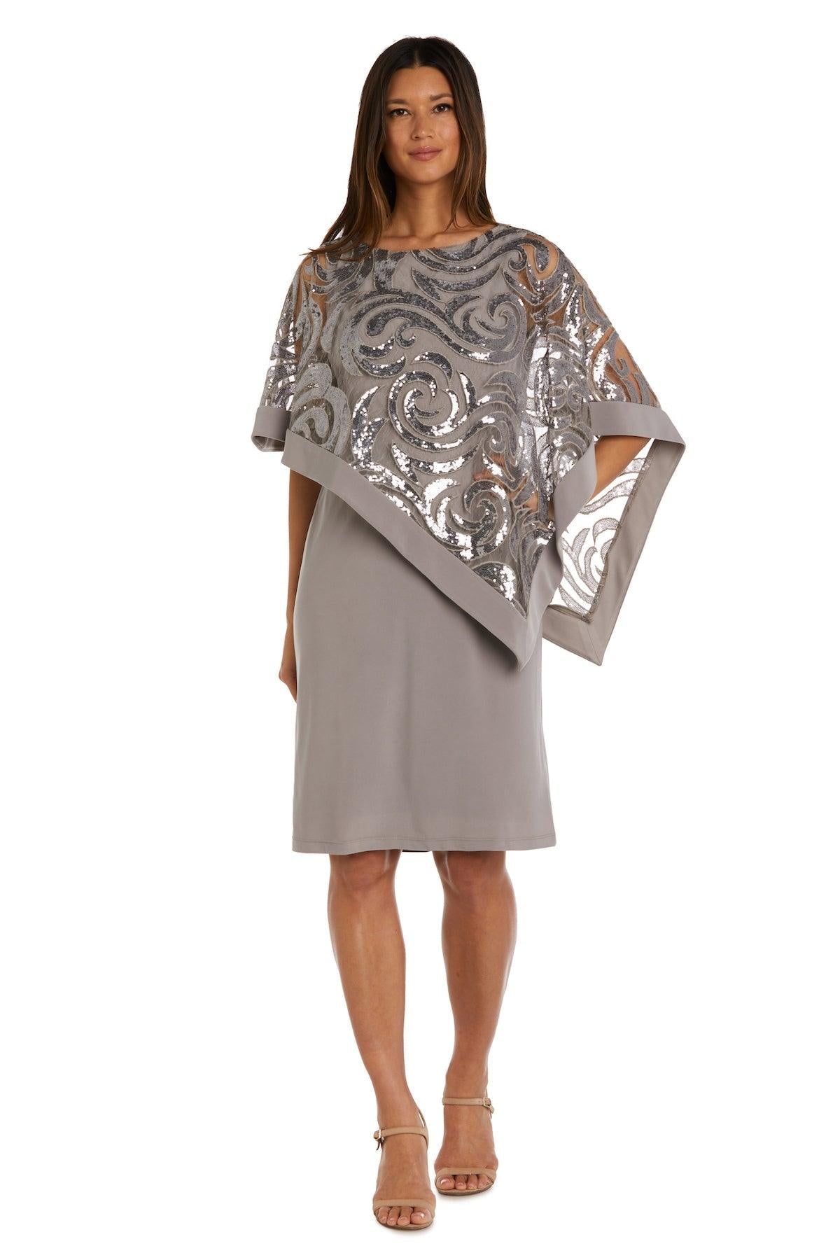 R&M Richards 2584 Short Mother Of The Bride Dress