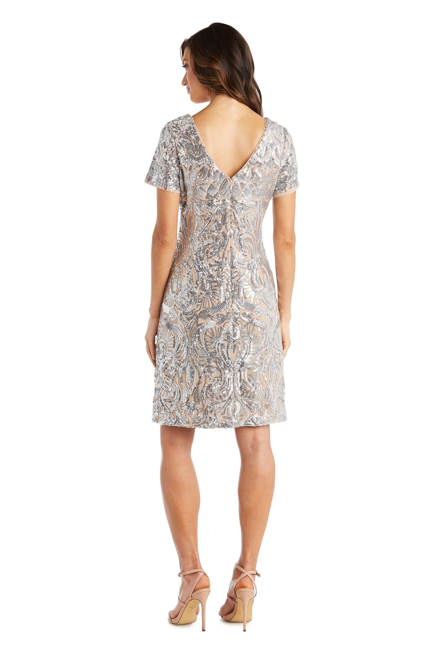 R&M Richards 5521 Mother Of The Bride Short Dress