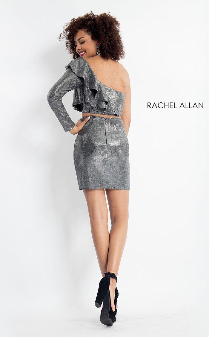 Rachel Allan Two Piece Homecoming Short Dress 4618