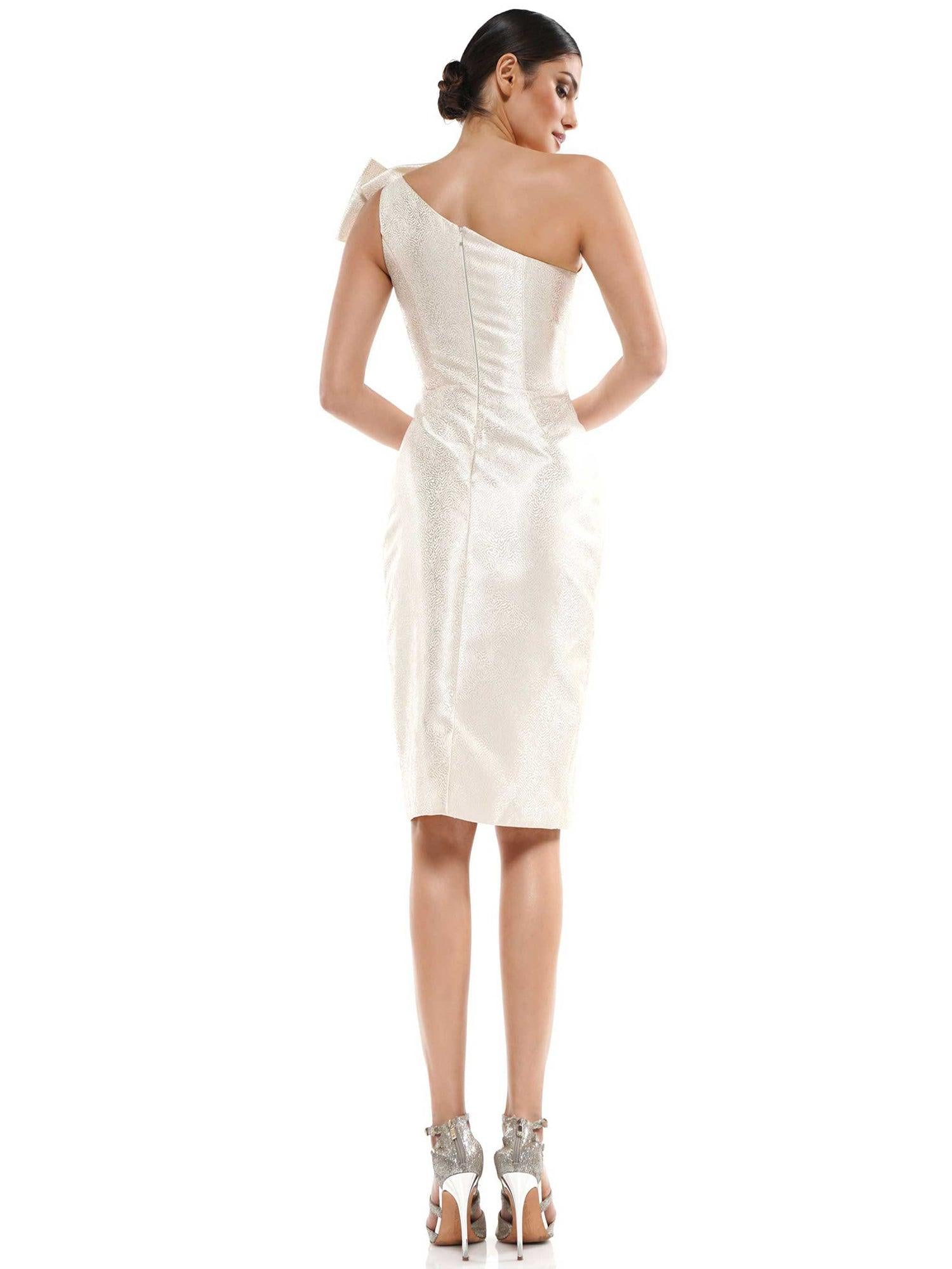 Marsoni Mother of the Bride Brocade Short Dress 1065