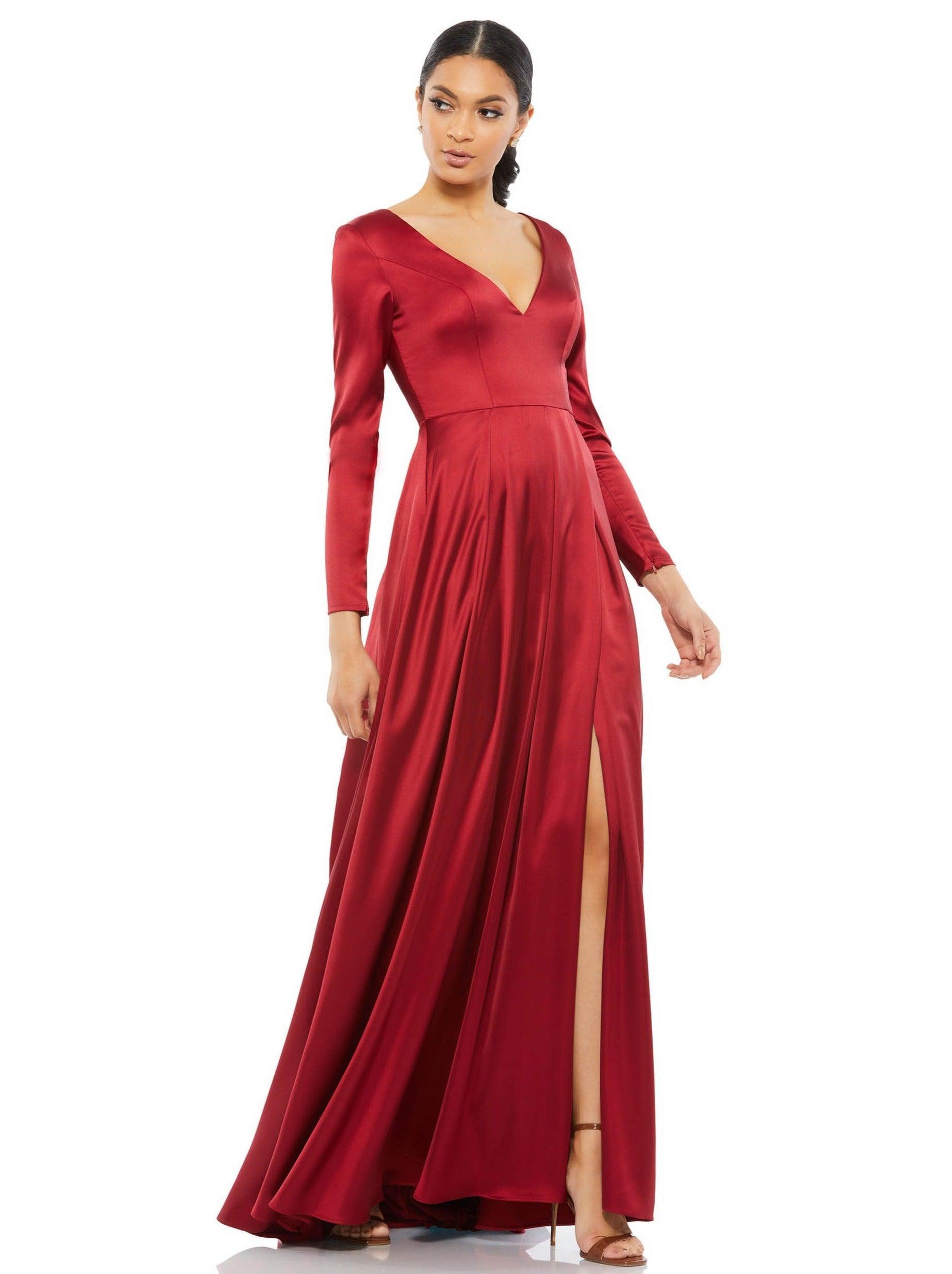 Mac Duggal Long Sleeve Formal Gown 26613 Sale