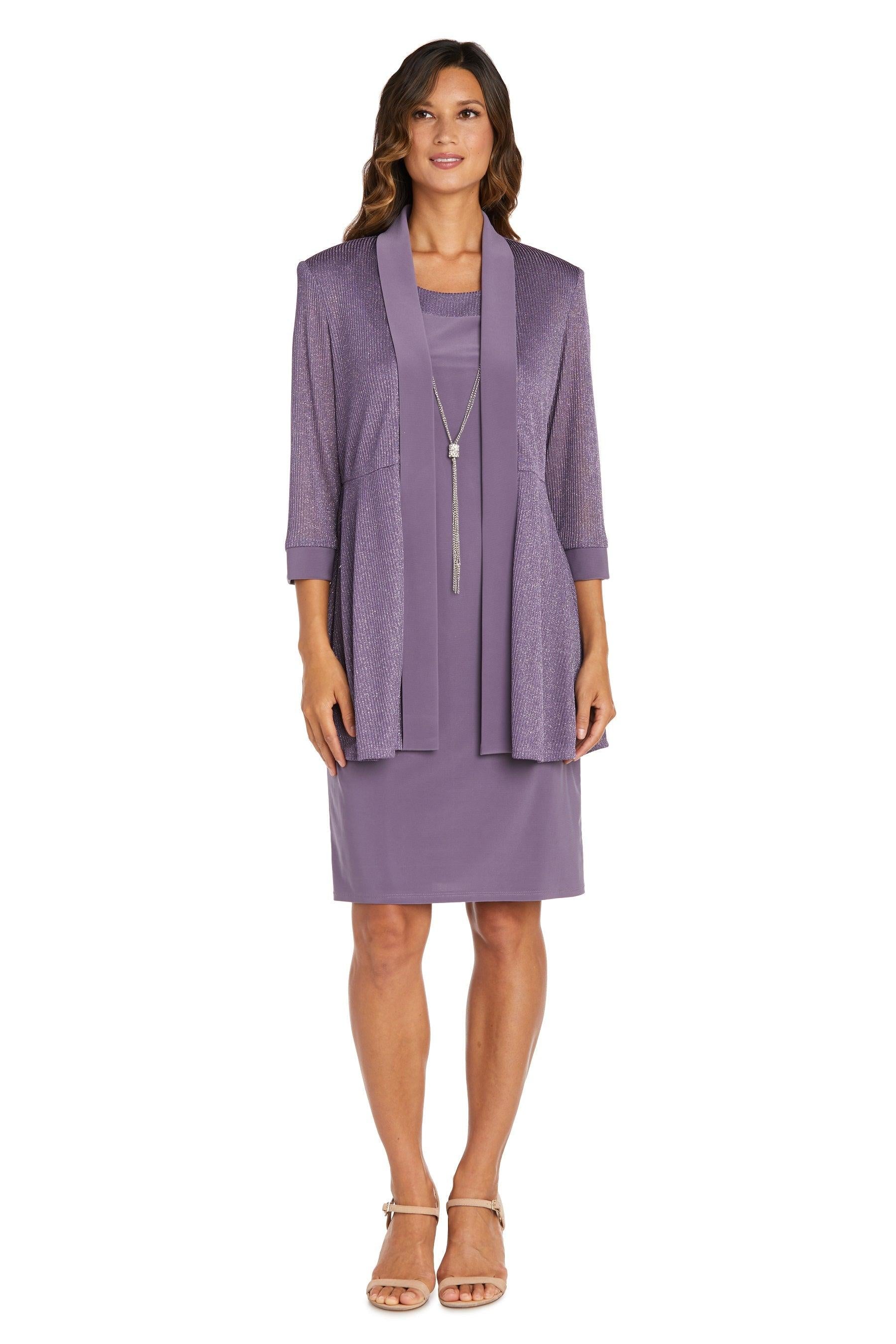 R&M Richards 1873P Short Petite Jacket Set Dress