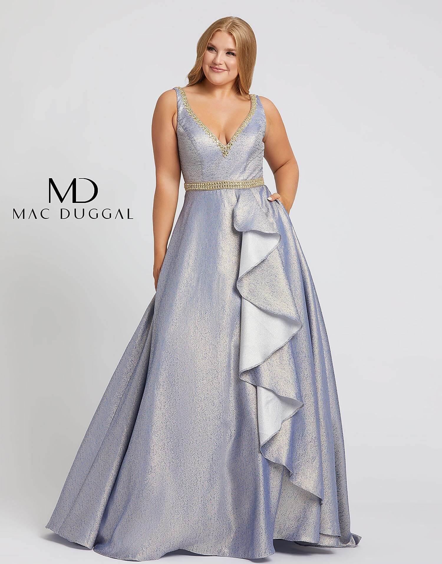 Mac Duggal Fabulous Plus Size Prom Ball Gown Sale