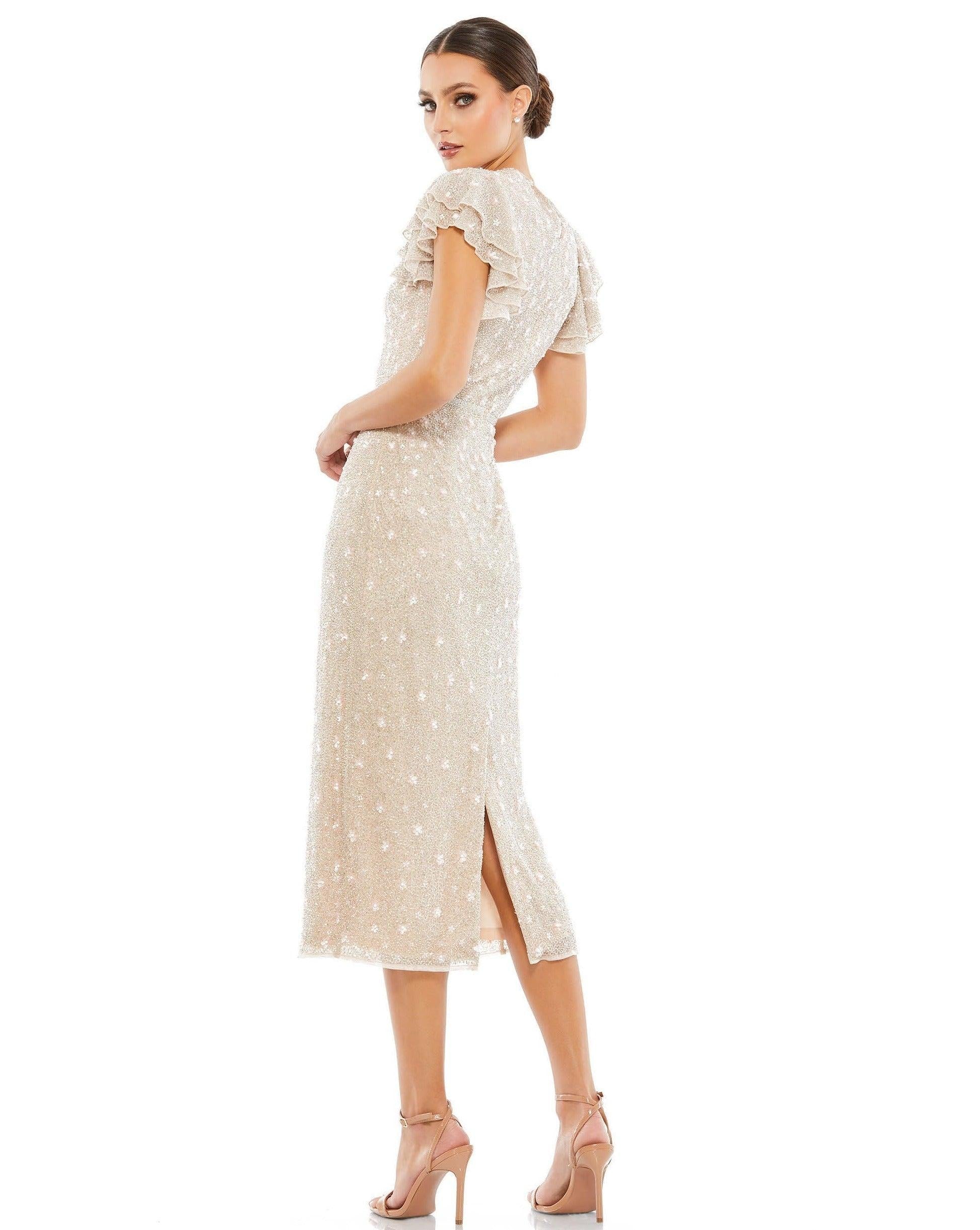 Mac Duggal Short Mother of the Bride Dress Sale