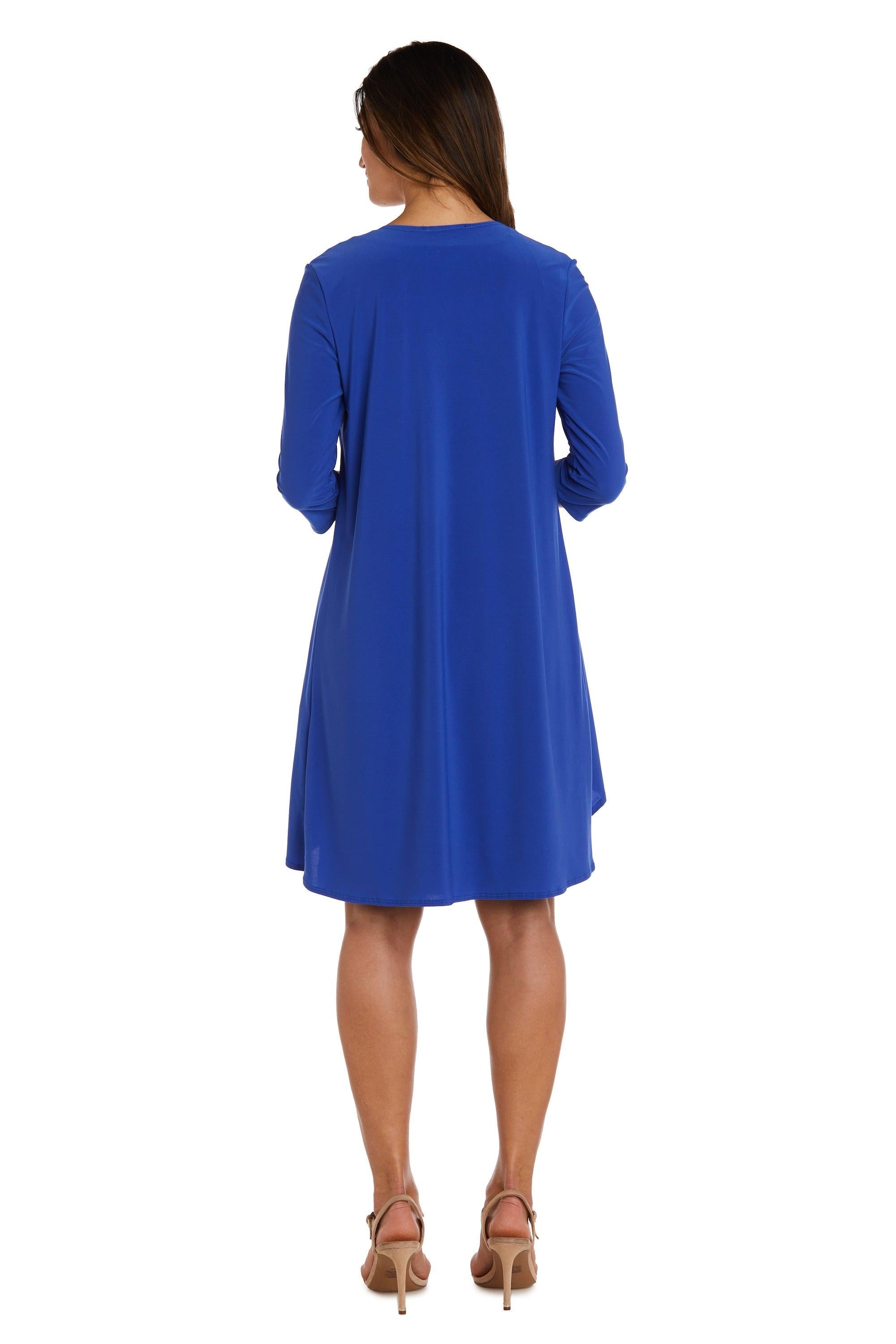 R&M Richards 7987 Short Mother Of The Bride Dress