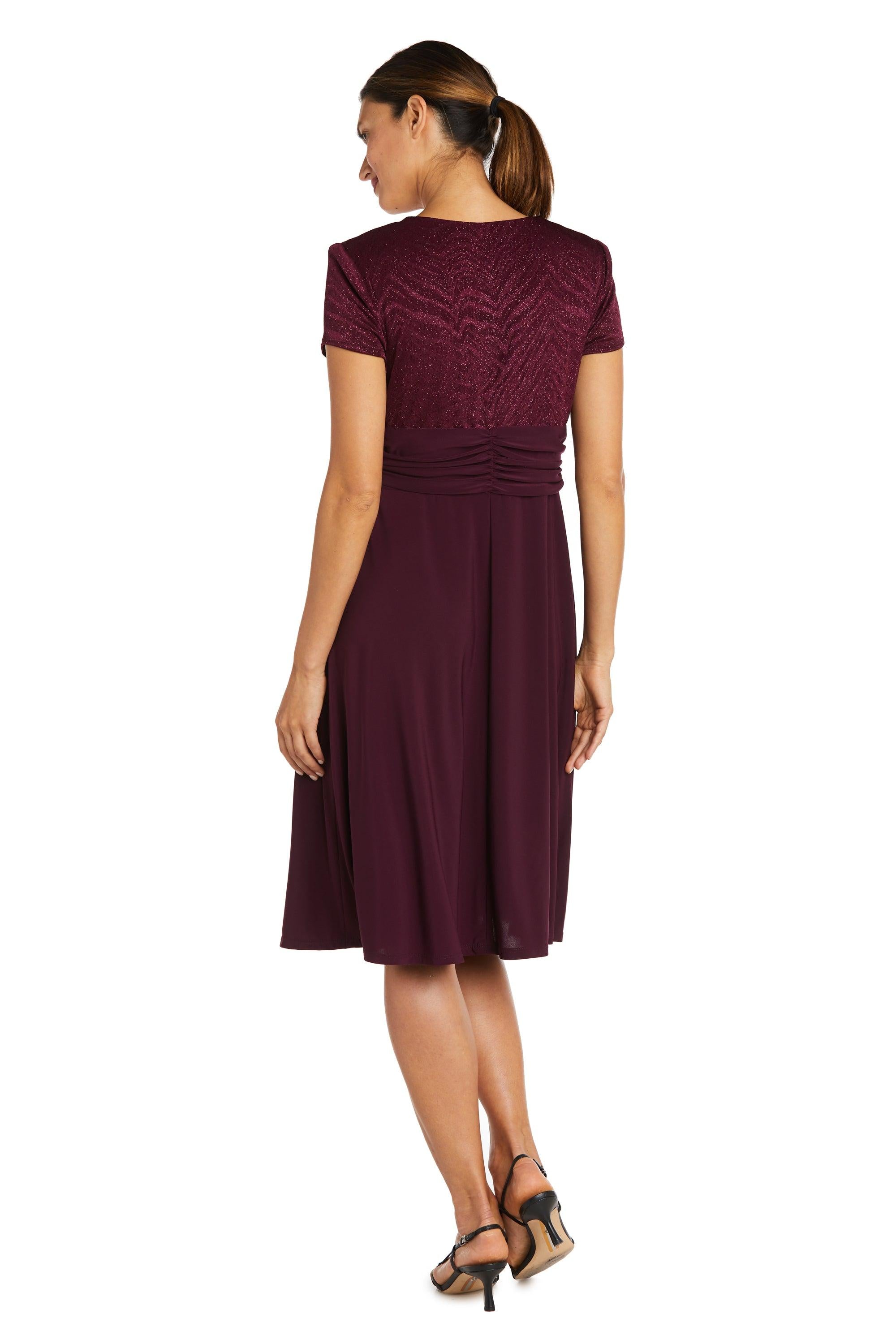 R&M Richards 9109P Short Cocktail Petite Dress