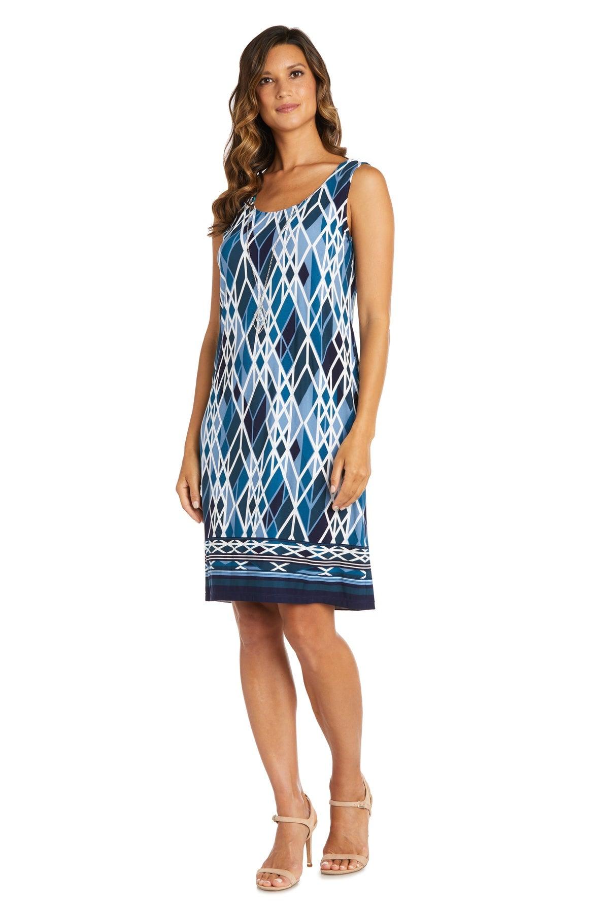 R&M Richards 7987 Short Mother Of The Bride Dress