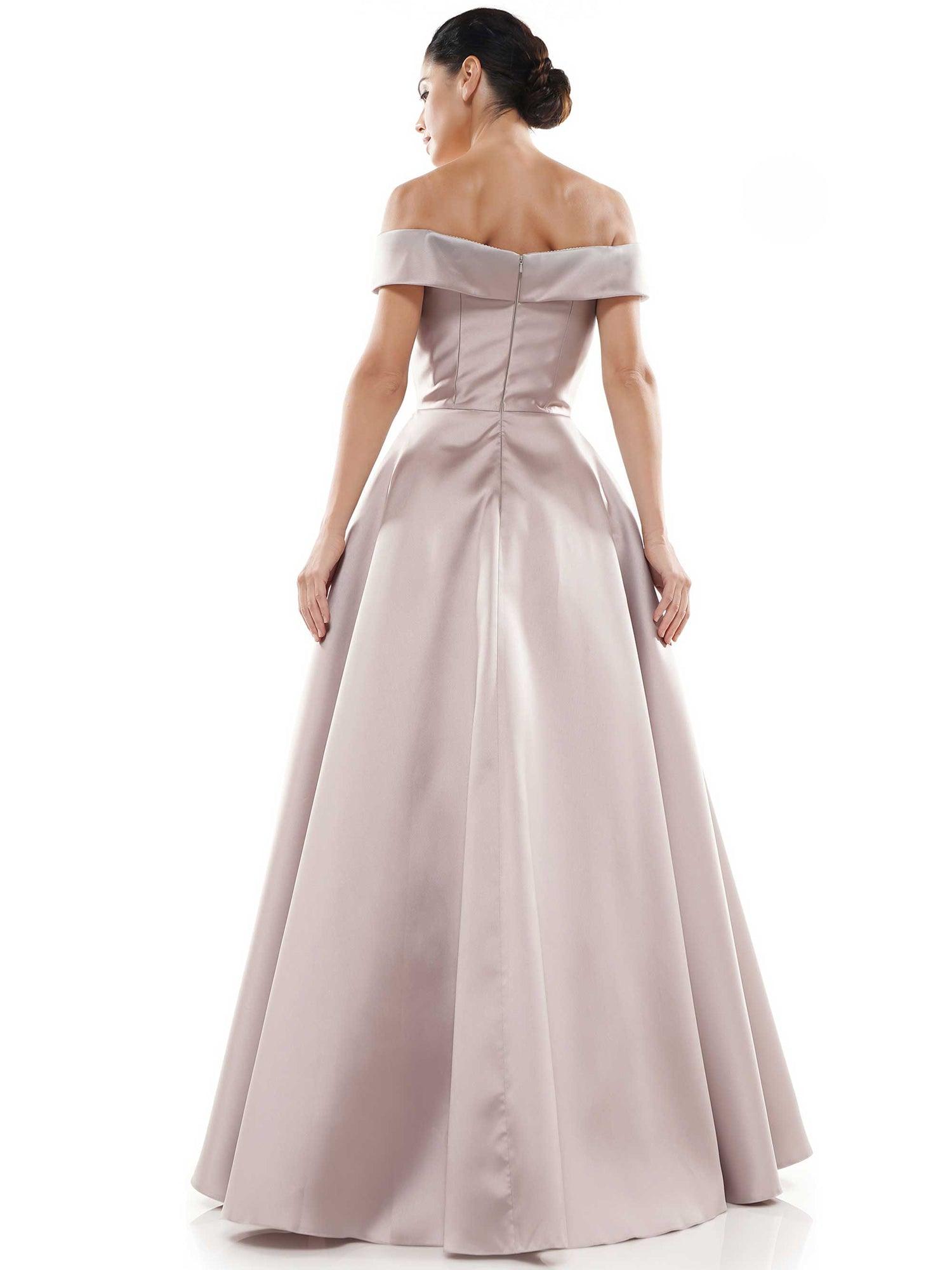Marsoni Long Off Shoulder Ball Gown 1008