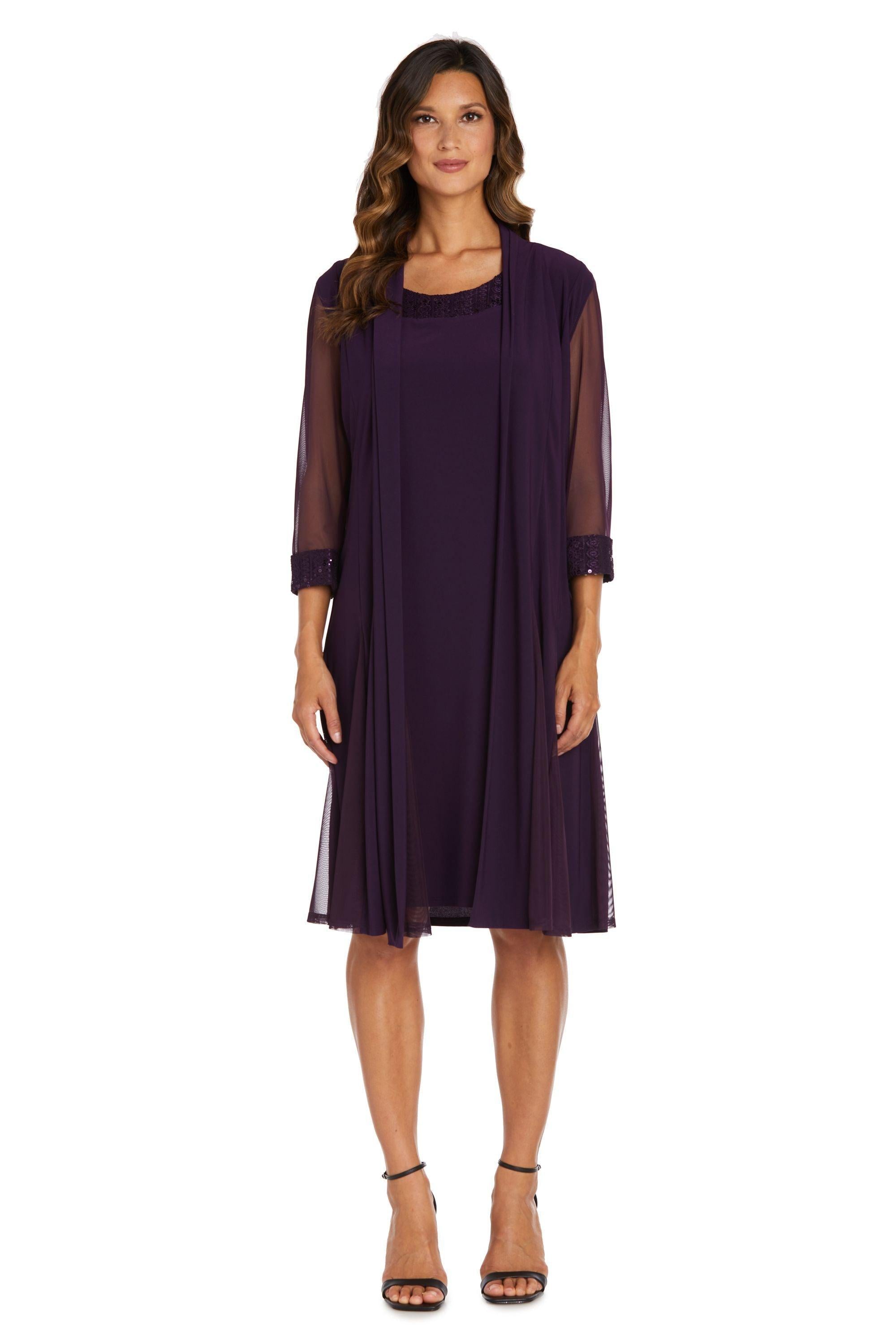 R&M Richards 3221P Short Petite Jacket Dress