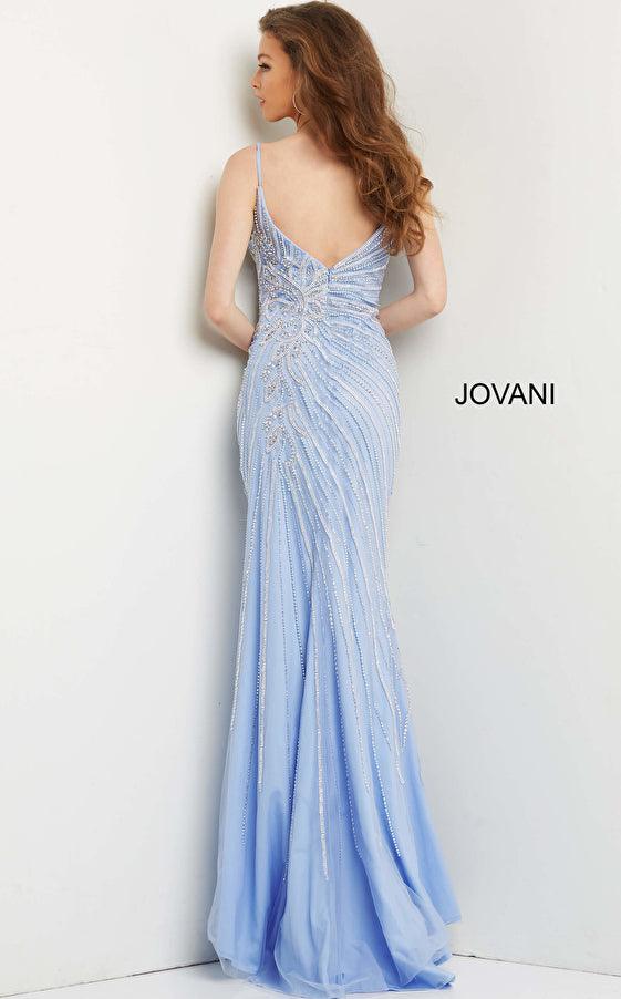 Jovani 06326 Spaghetti Strap Long Evening Dress