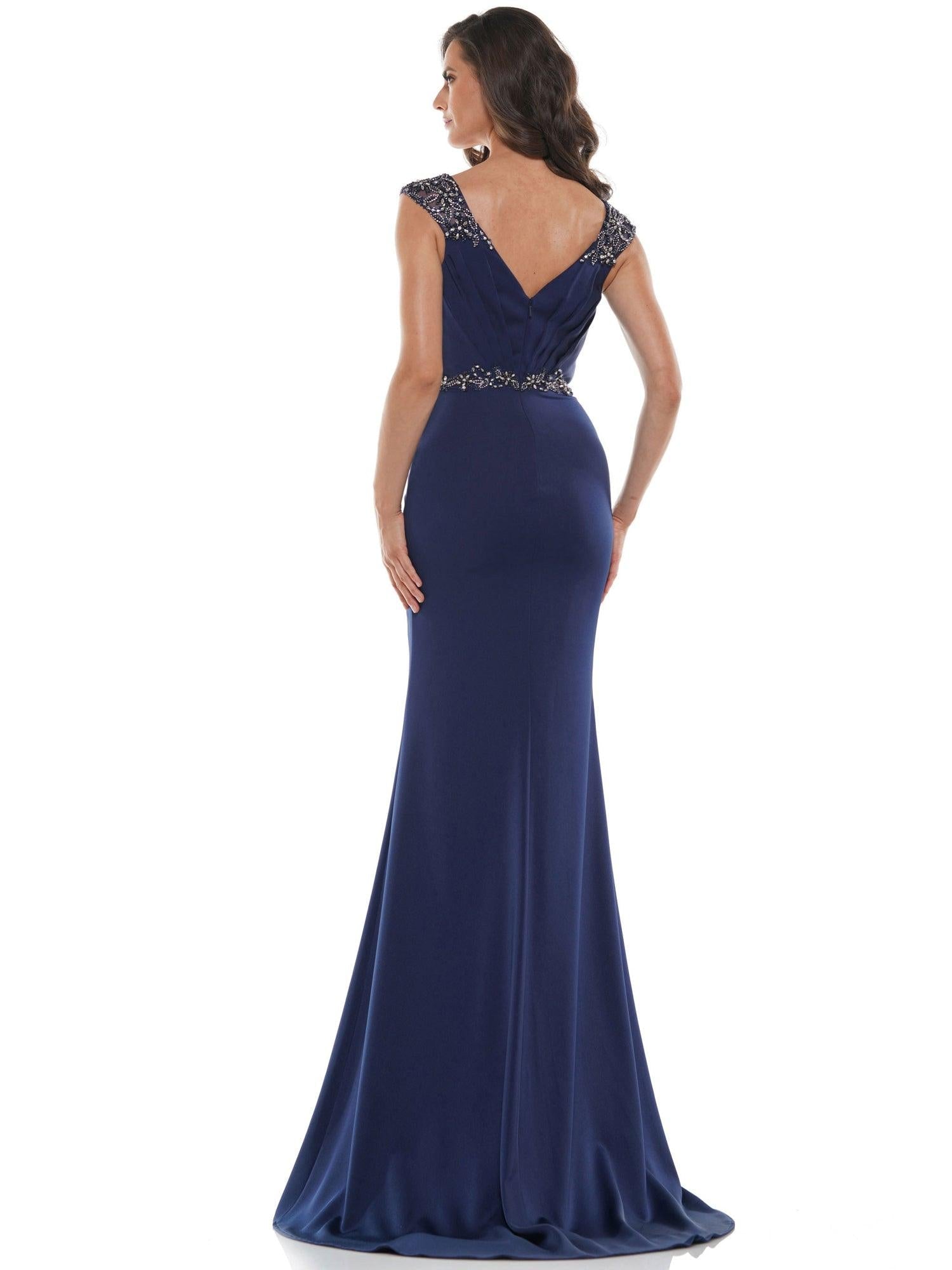 Marsoni Mother of the Bride Pleated Long Gown 1101