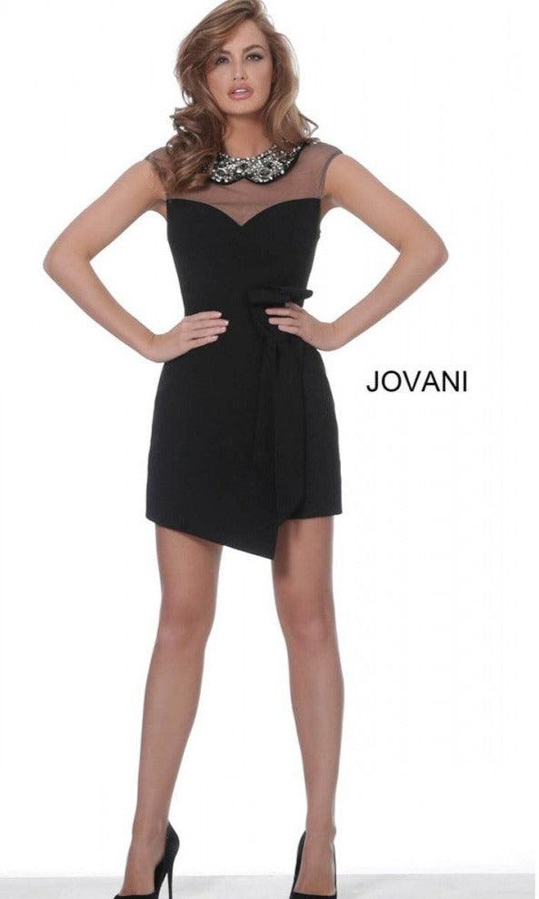 Jovani 03660 Sleeveless Short Dress