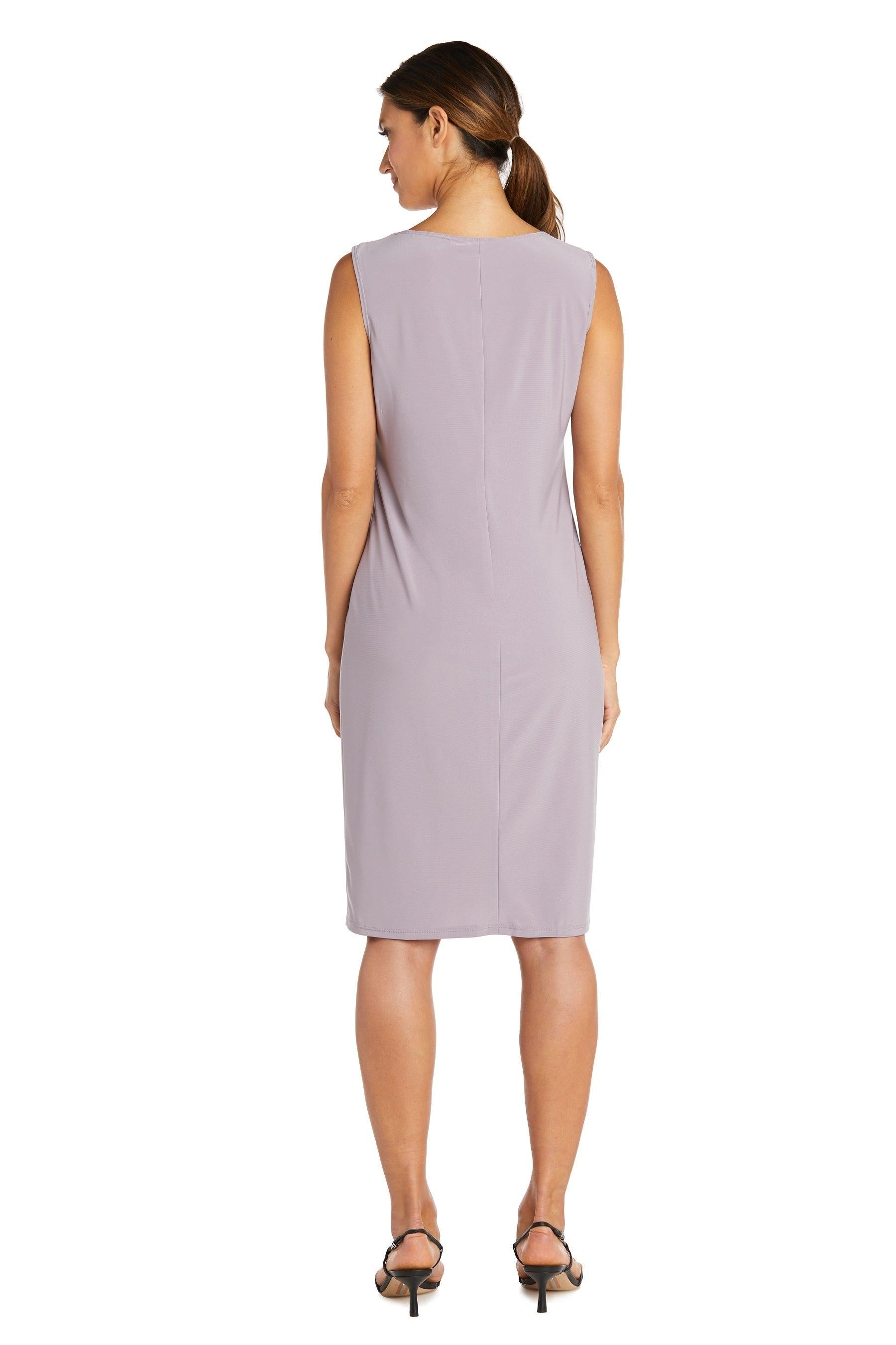 R&M Richards 7597 Short Sleeveless Jacket Dress