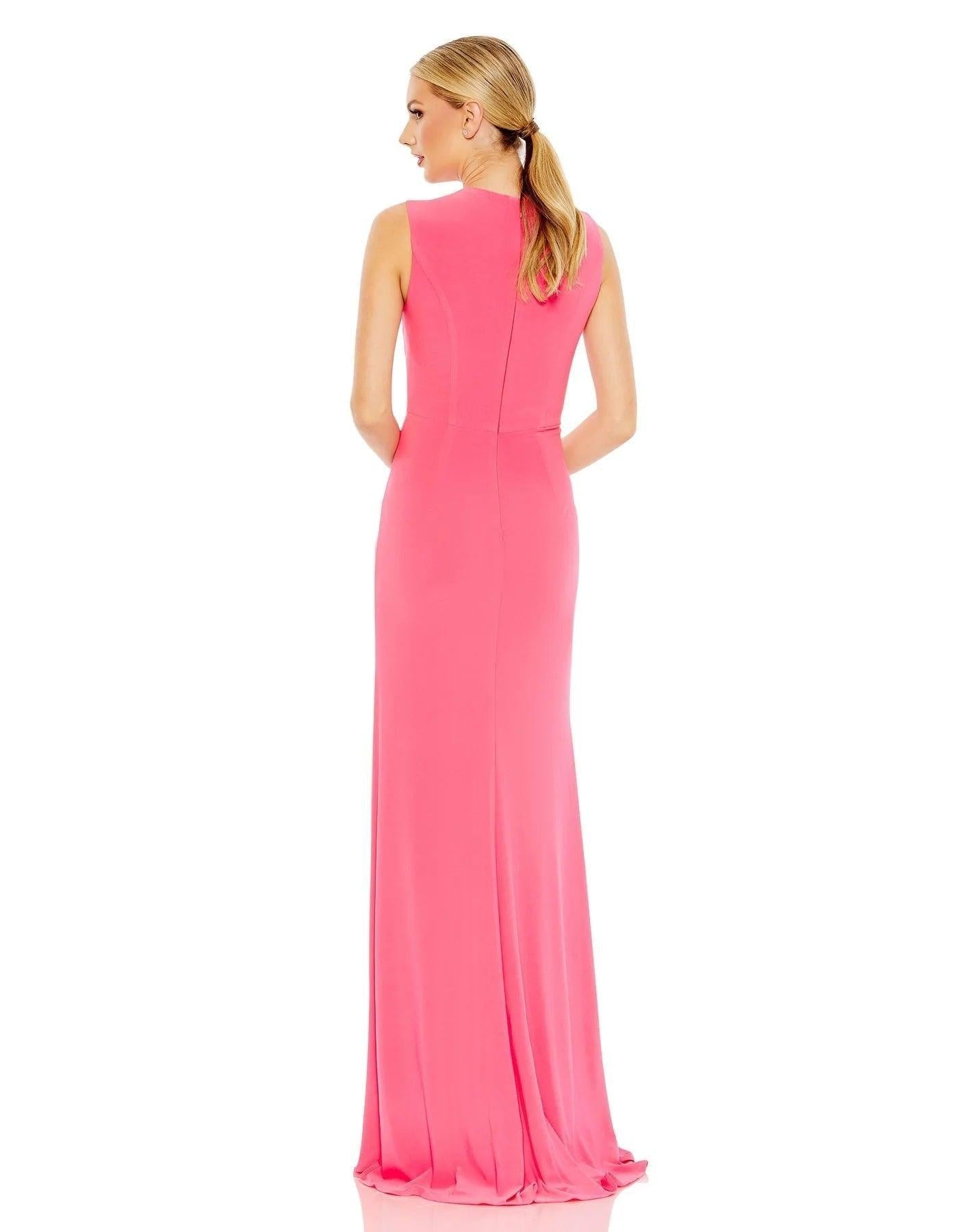 Mac Duggal Long Sleeveless Formal Gown Sale