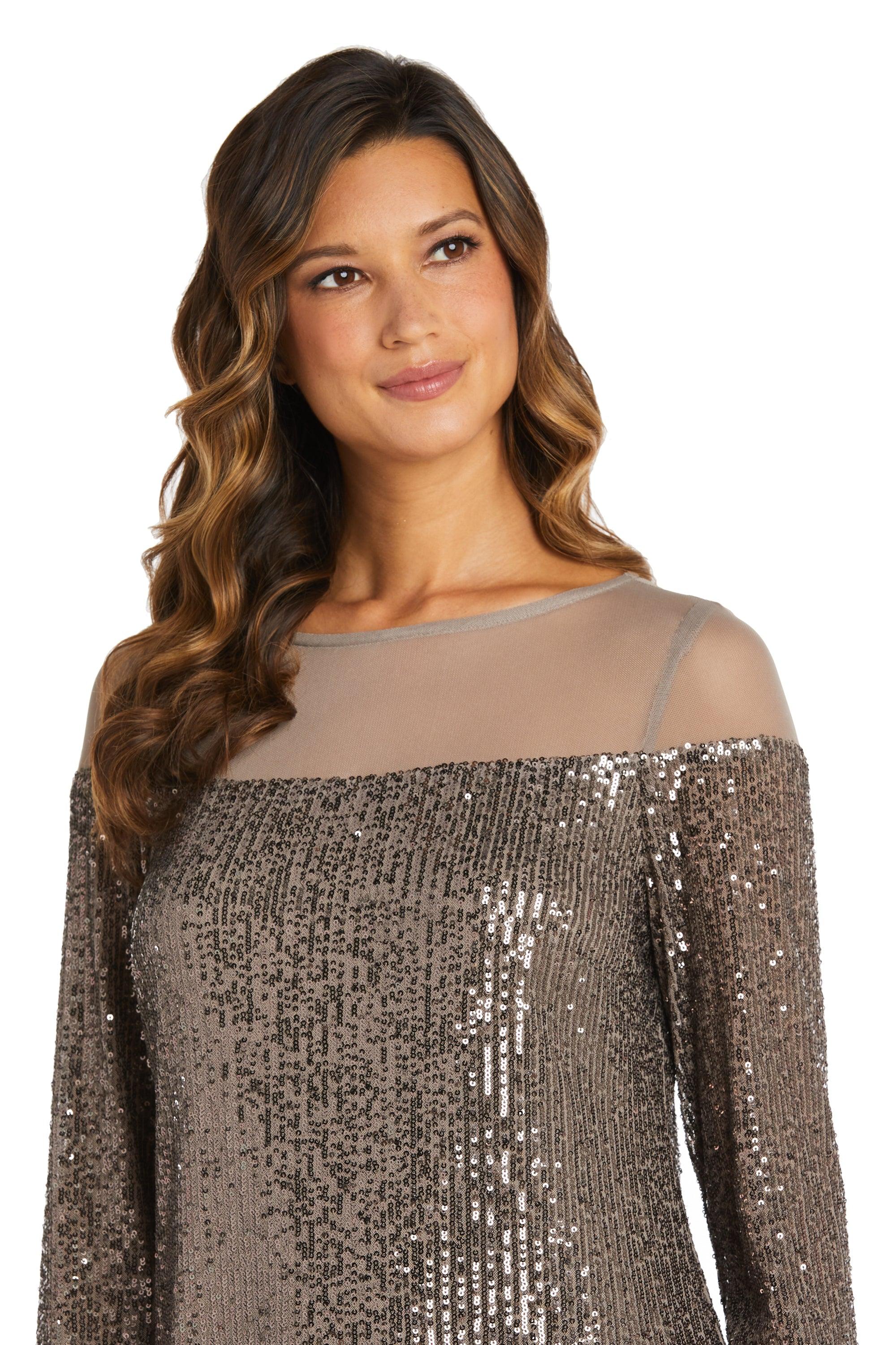 R&M Richards 2428P Short Petite Cocktail Dress