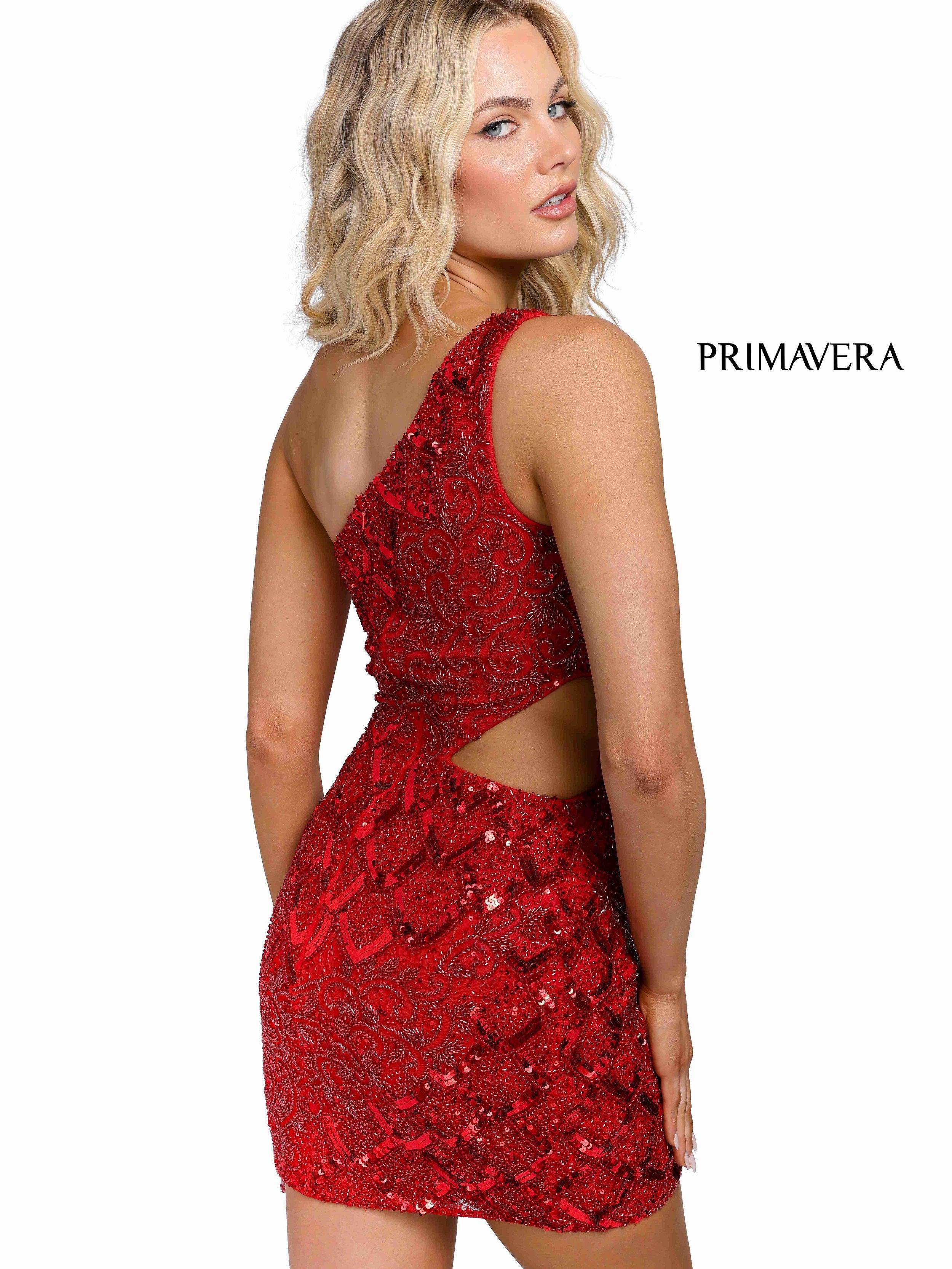 Primavera Couture Short Fitted Dress 3504