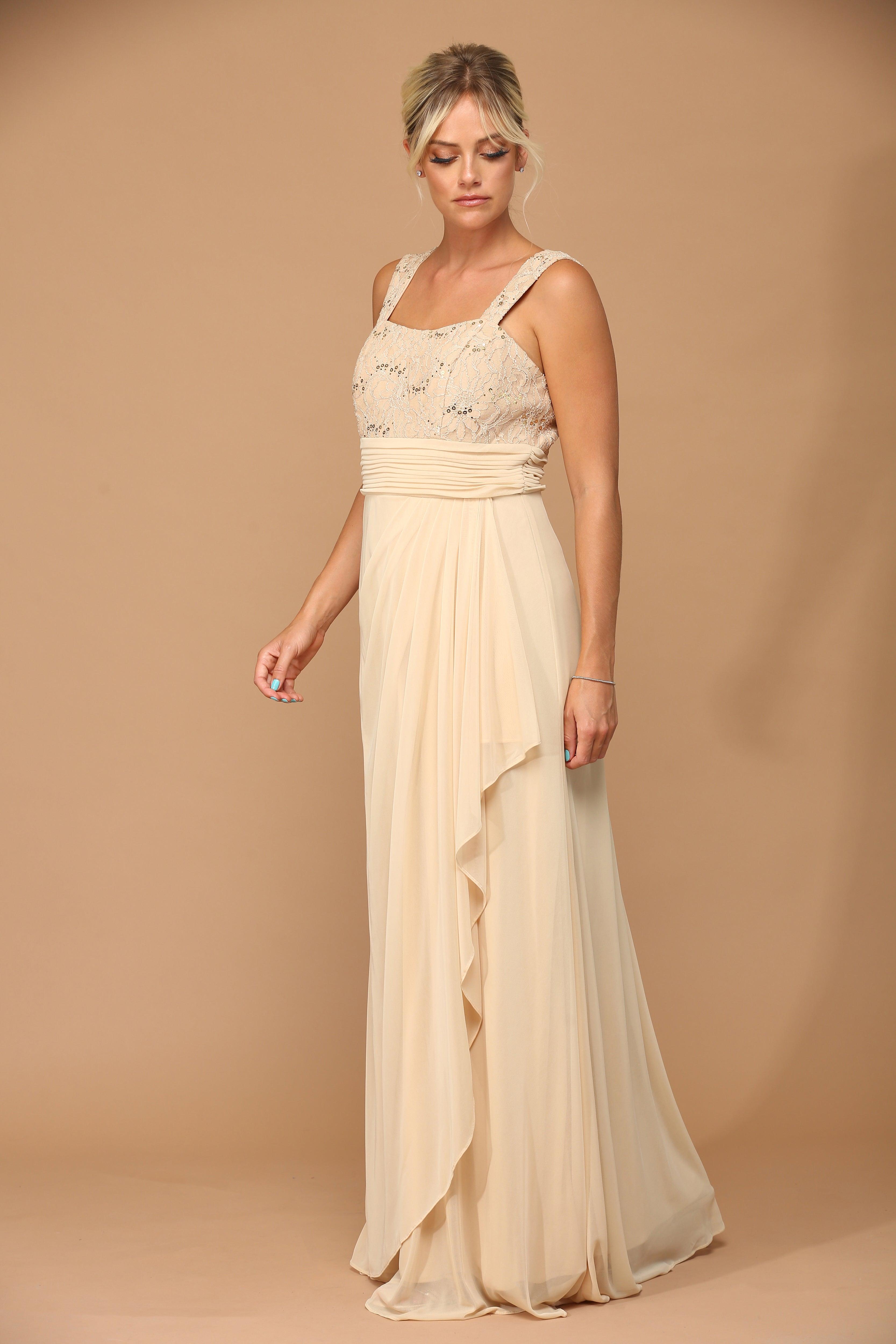 Long Mother of the Bride Lace Chiffon Jacket Dress