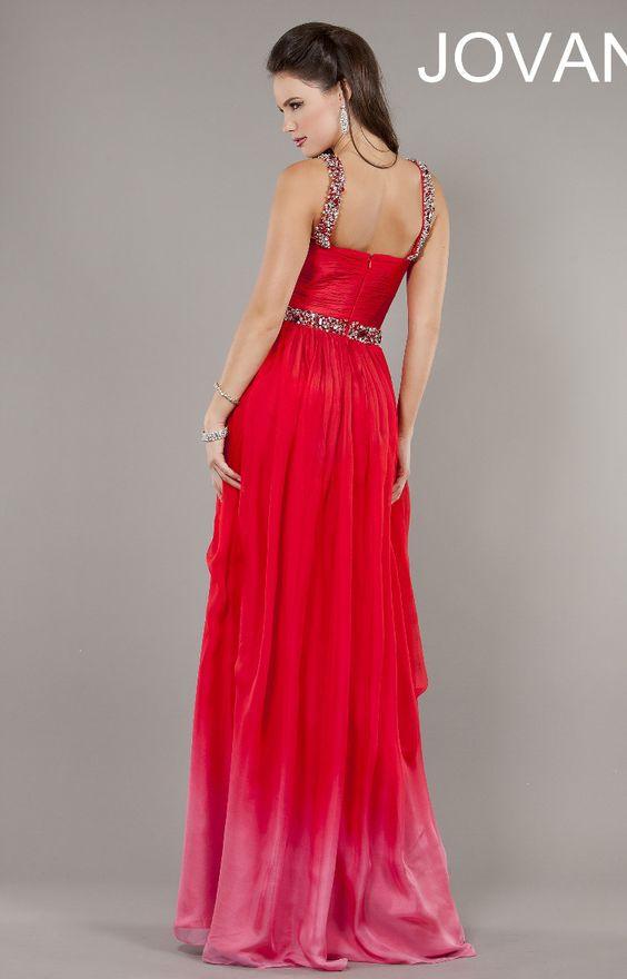 Jovani 4980 Sleeveless Beaded Waist Long Formal Gown