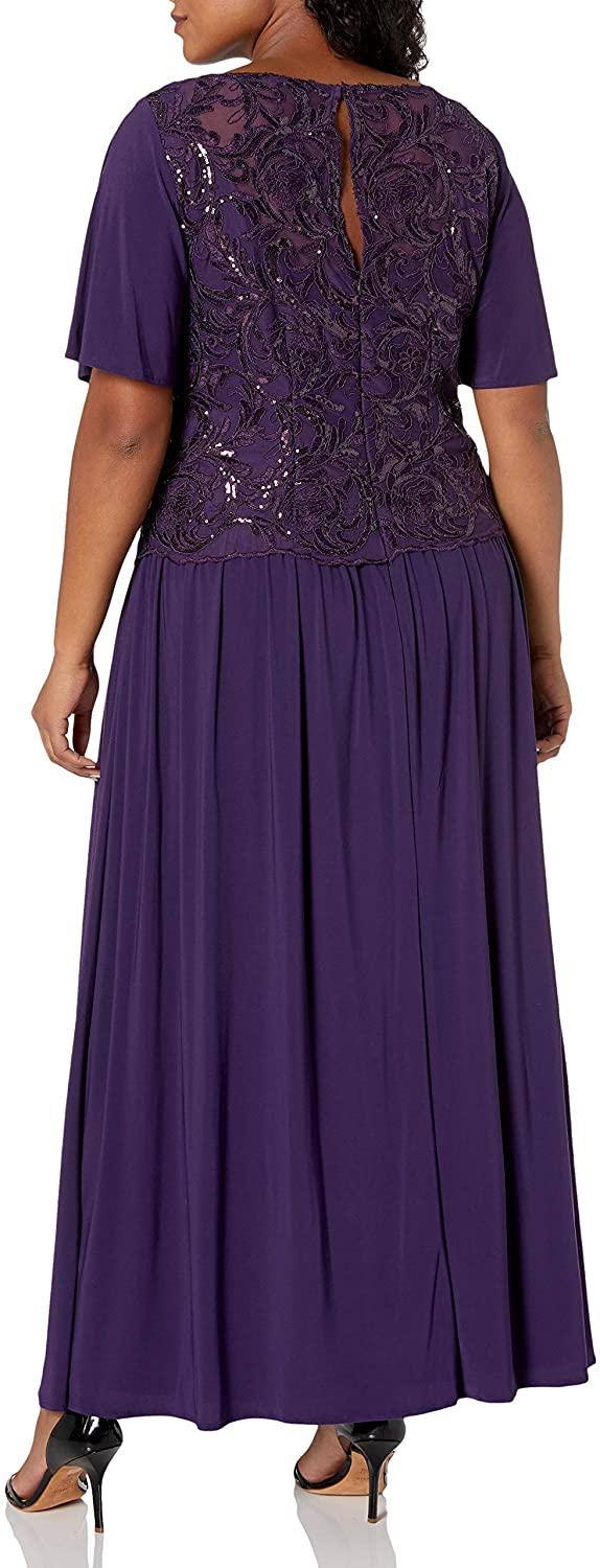 Le Bos Mother of the Bride Long Beaded Dress Sale 28168