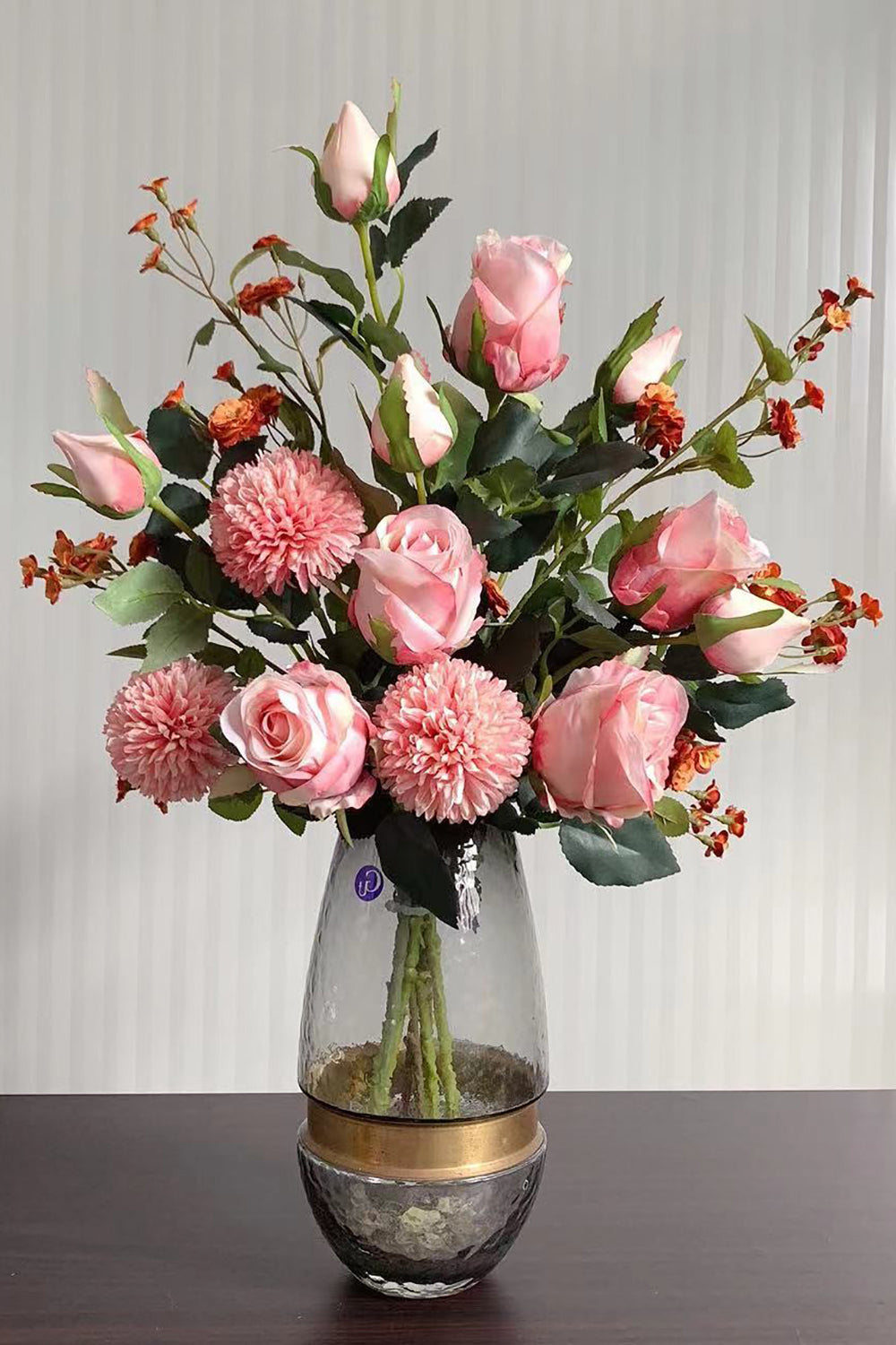 Blush Faux Bridesmaid Bouquet