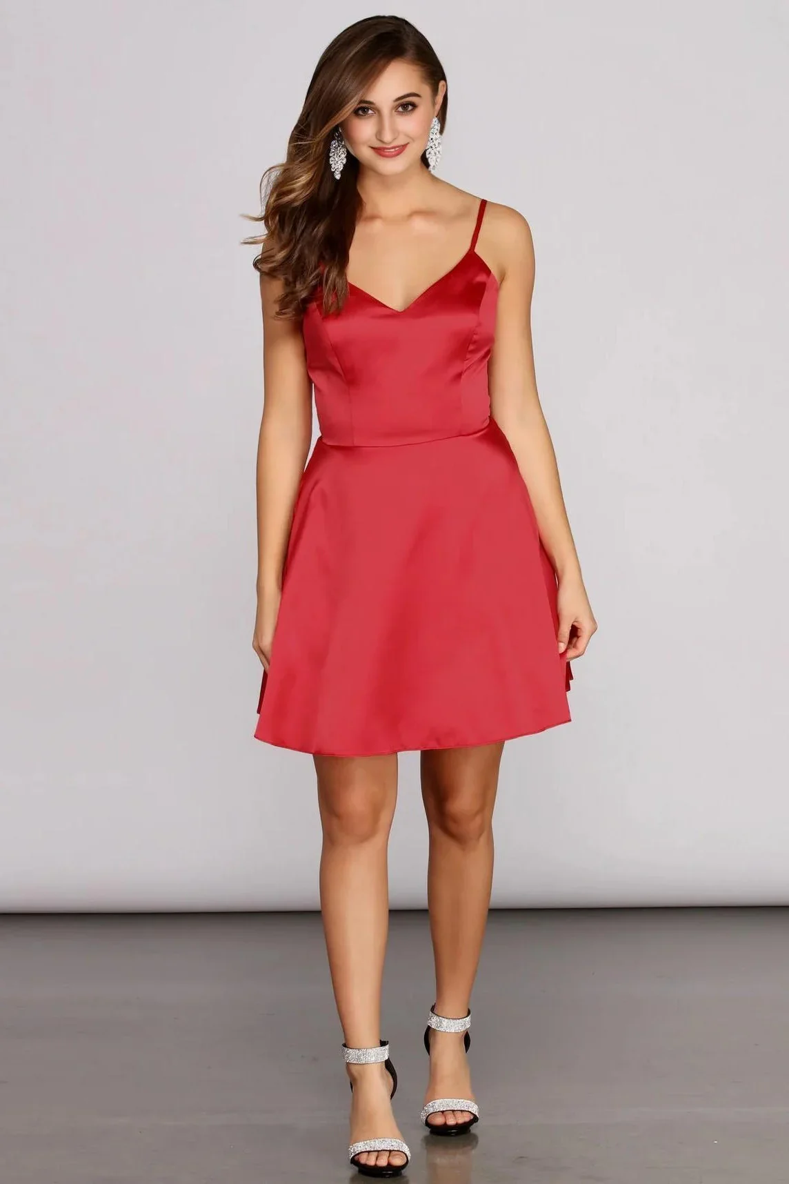 Emme Satin Party Dress