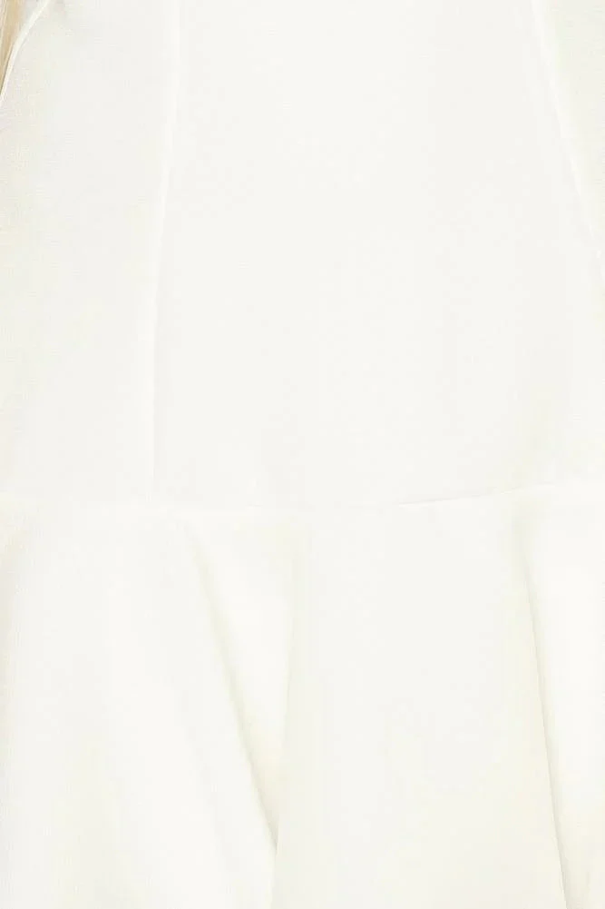 Eleni Dress White
