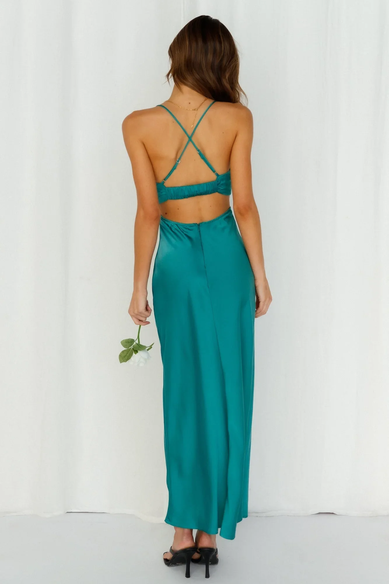 Angels In America Midi Dress Green