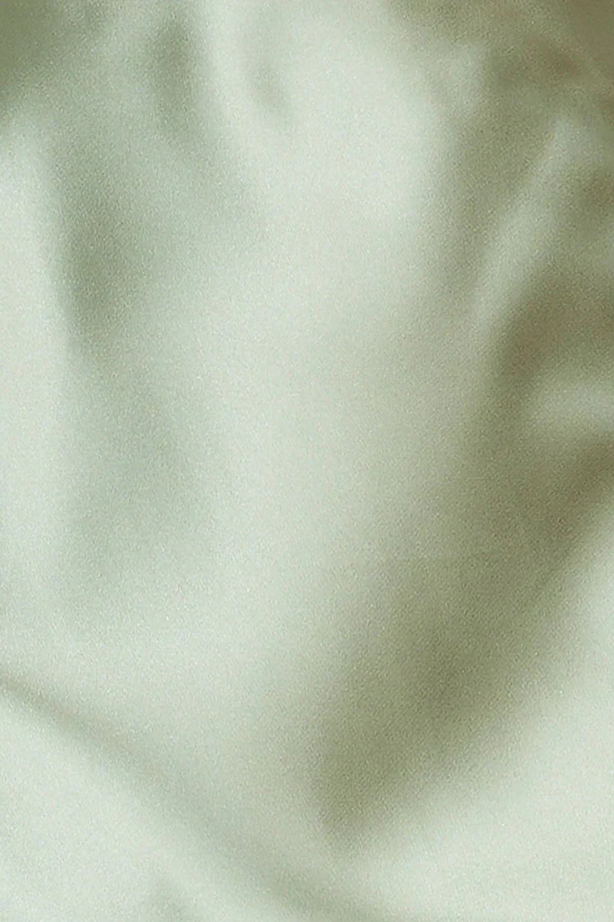 Lavish Love Satin Maxi Dress Green