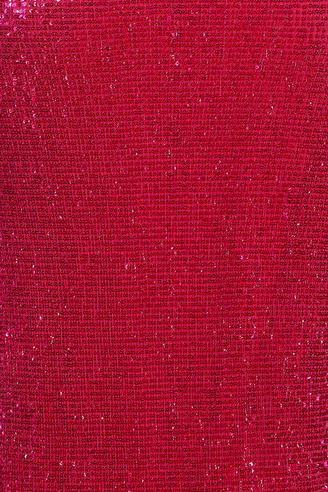 Dreamy Shine Sequin Maxi Dress Hot Pink
