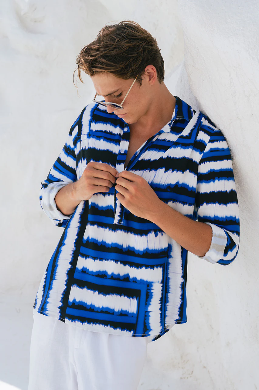 AIDEN SHIRT - NORIA BLUE